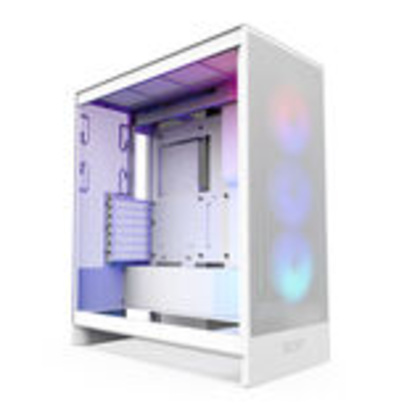 NZXT H7 Flow RGB V2 White PC Case