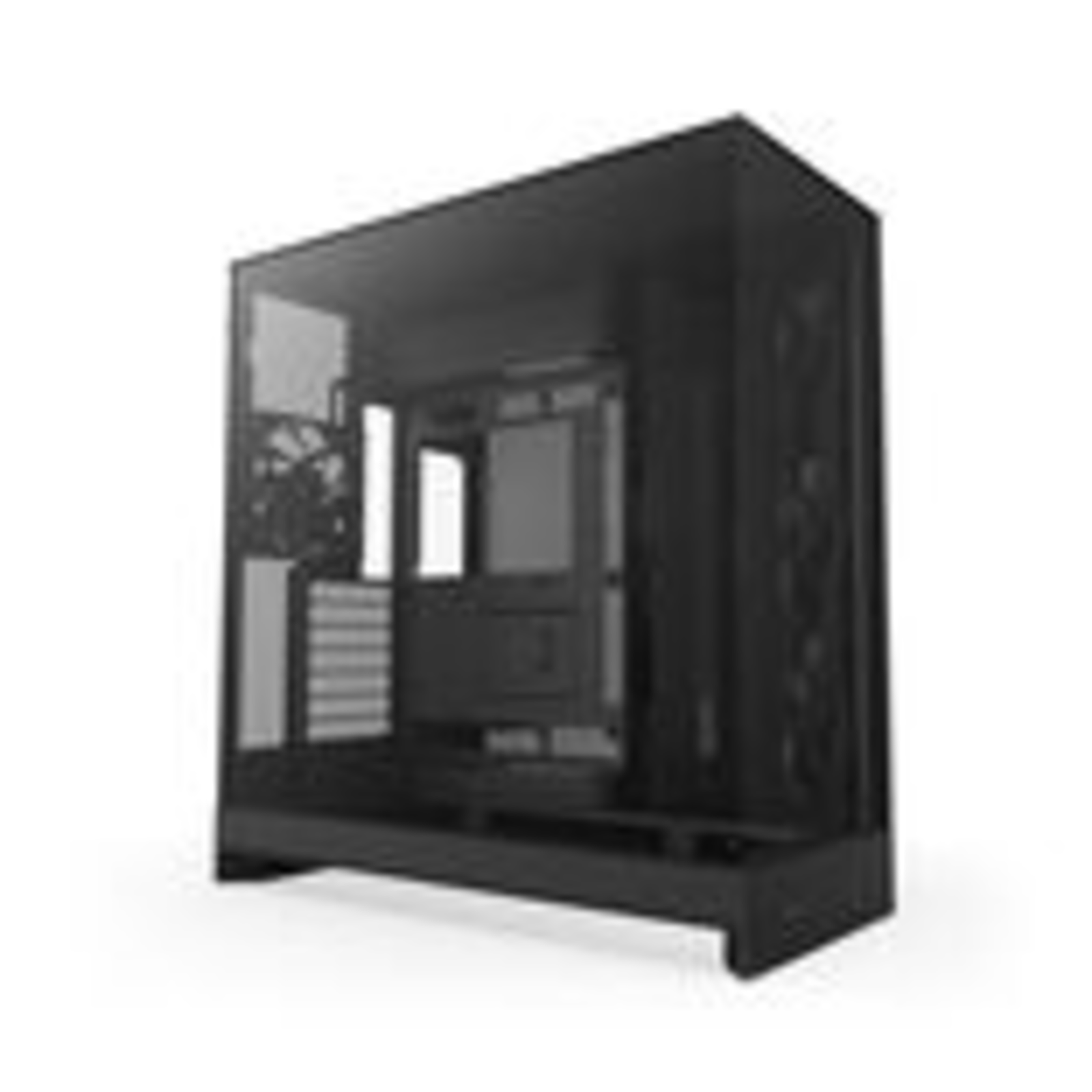 NZXT H9 Flow ATX Mid Tower Case with Glass Panels (Black)