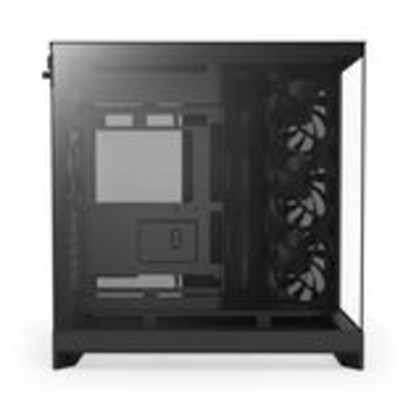 NZXT H9 Flow ATX Mid Tower Case with Glass Panels (Black)