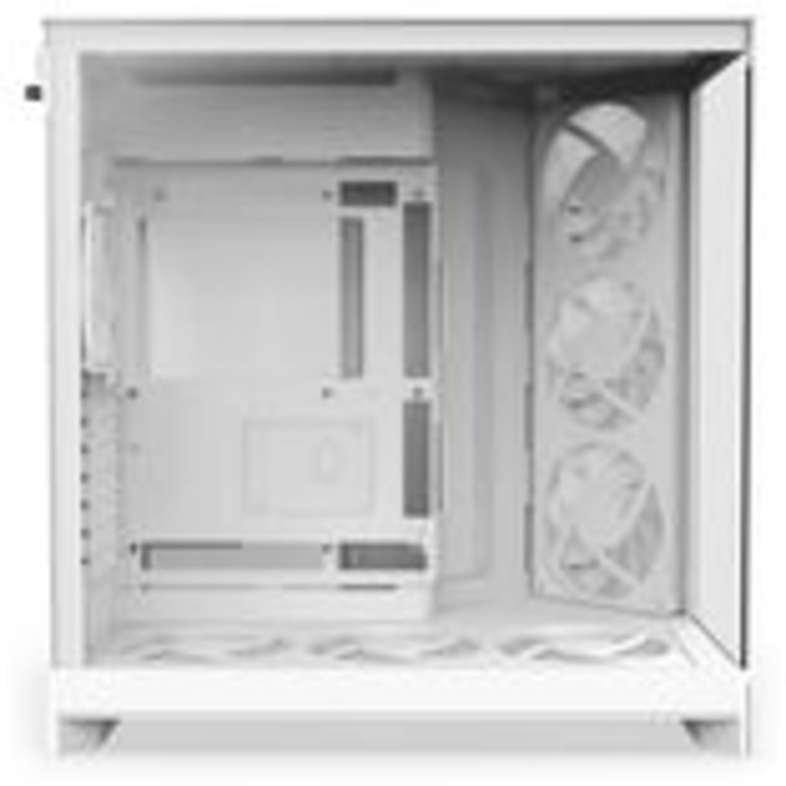 NZXT H9 FLOW RGB+ (2025) White PC Case