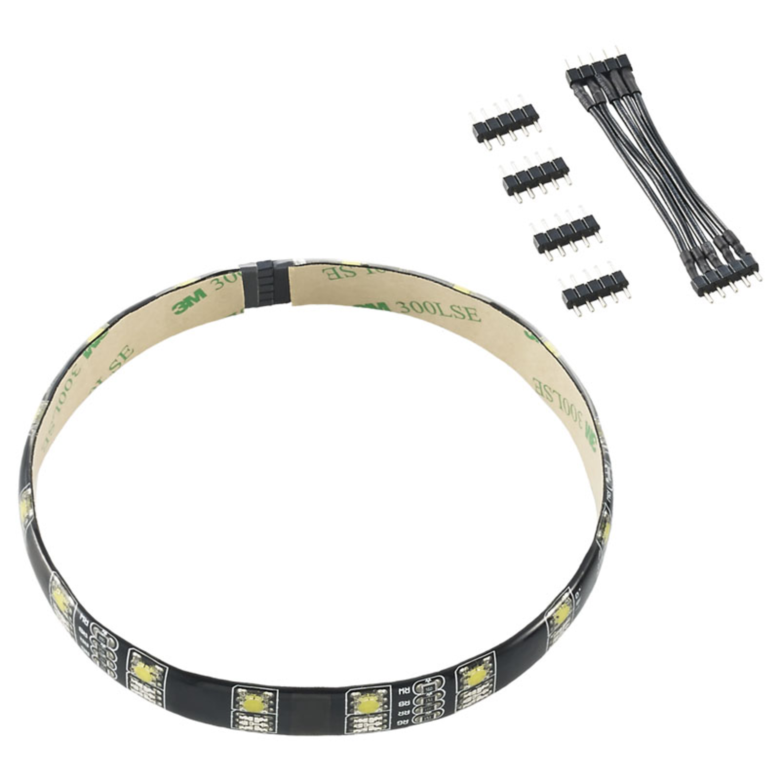CableMod WideBeam Hybrid LED Strip 30cm RGB/W