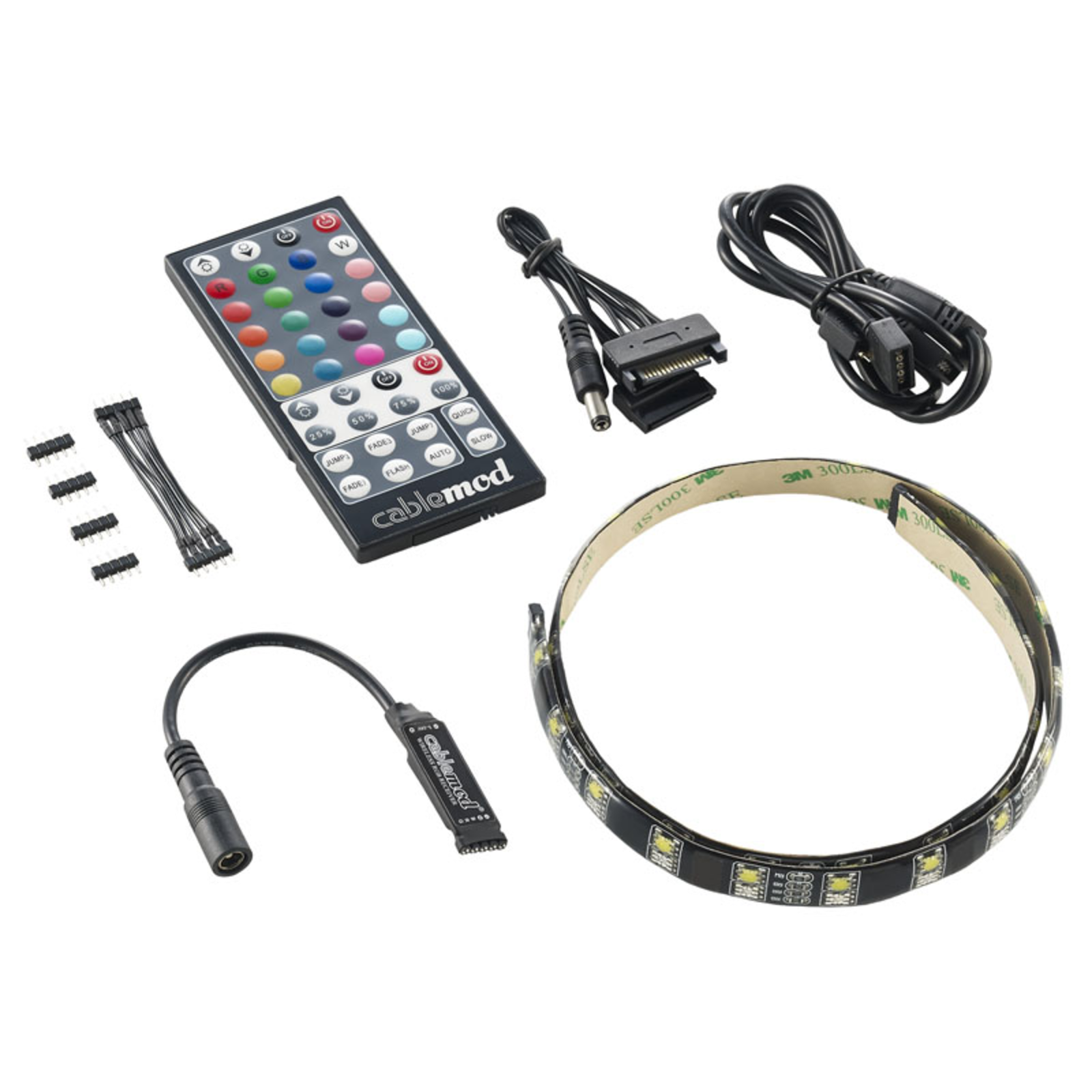 CableMod WideBeam Hybrid LED Kit 60cm RGB/W