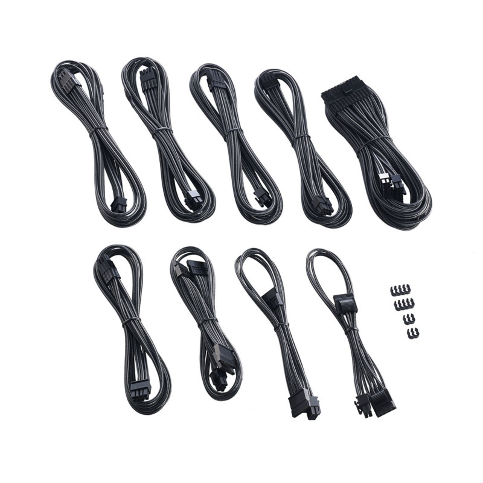 CableMod C-Series PRO ModMesh Cable Kit for AXi/HXi/RM (Yellow Label) Carbon