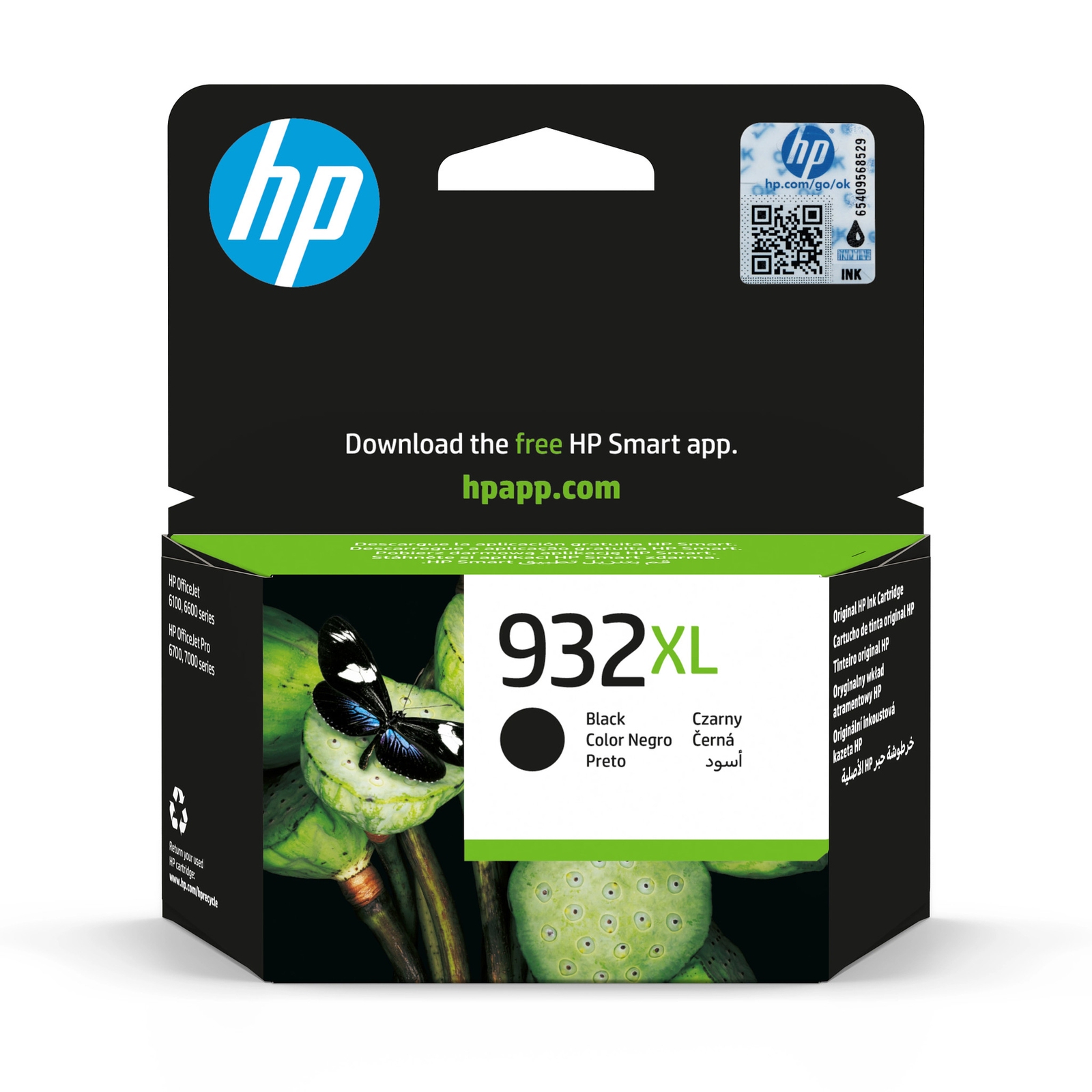 HPI 932XL Black 1000 Pages Ink CN053AE