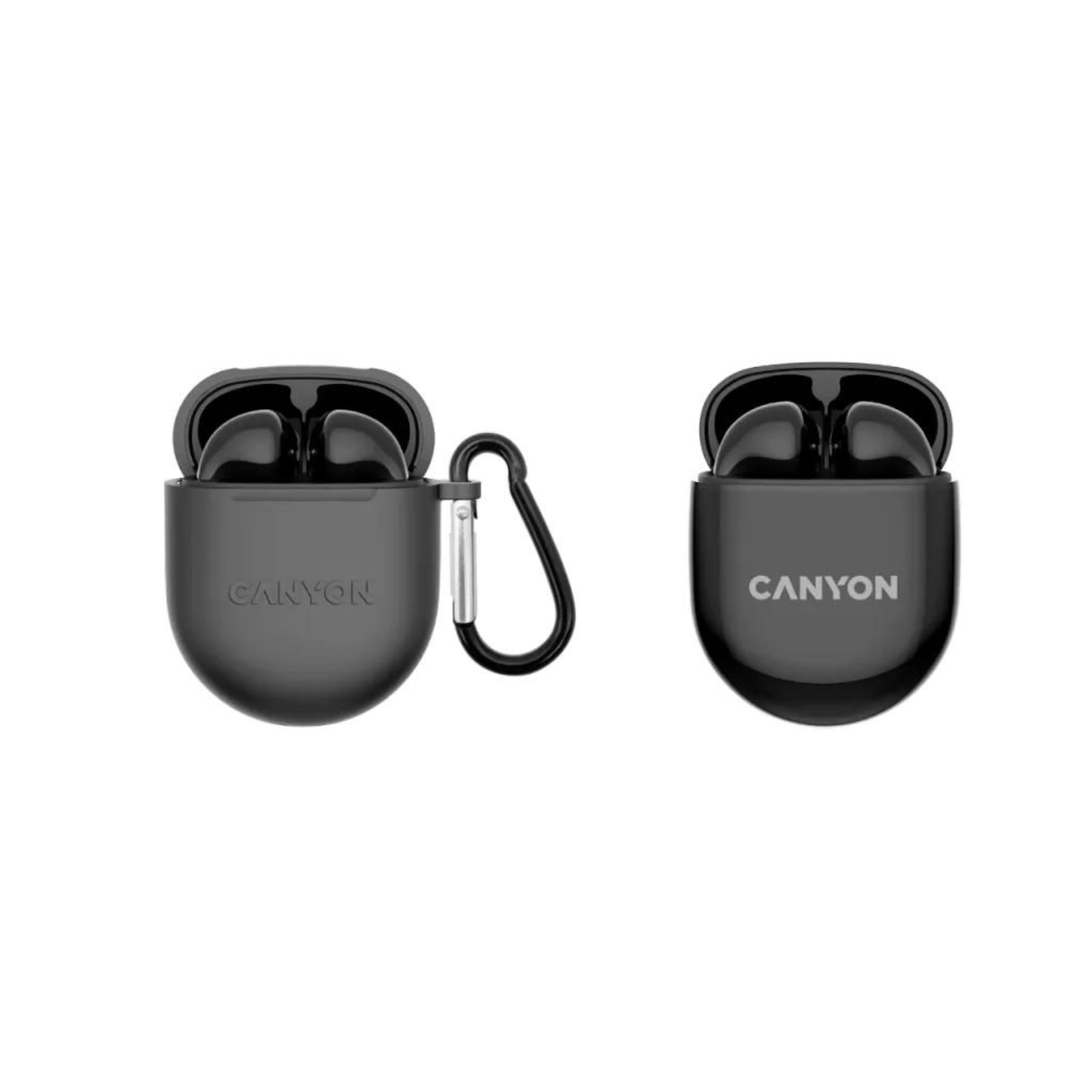 Canyon Bluetooth Headset TWS-6 Gaming Mode/BT 5.3 Black