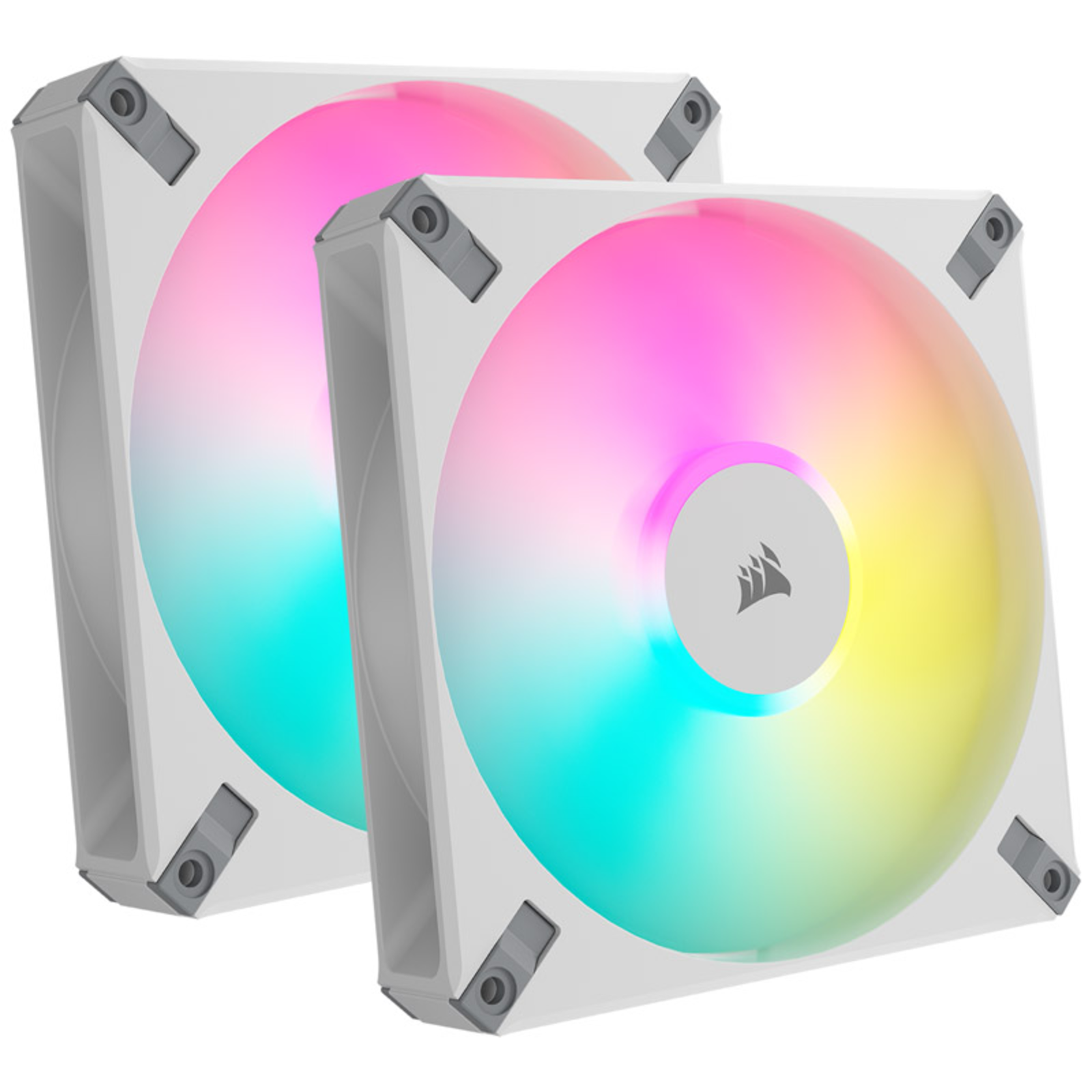 Corsair AF140 RGB ELITE White Pack of 2 140mm Case Fan