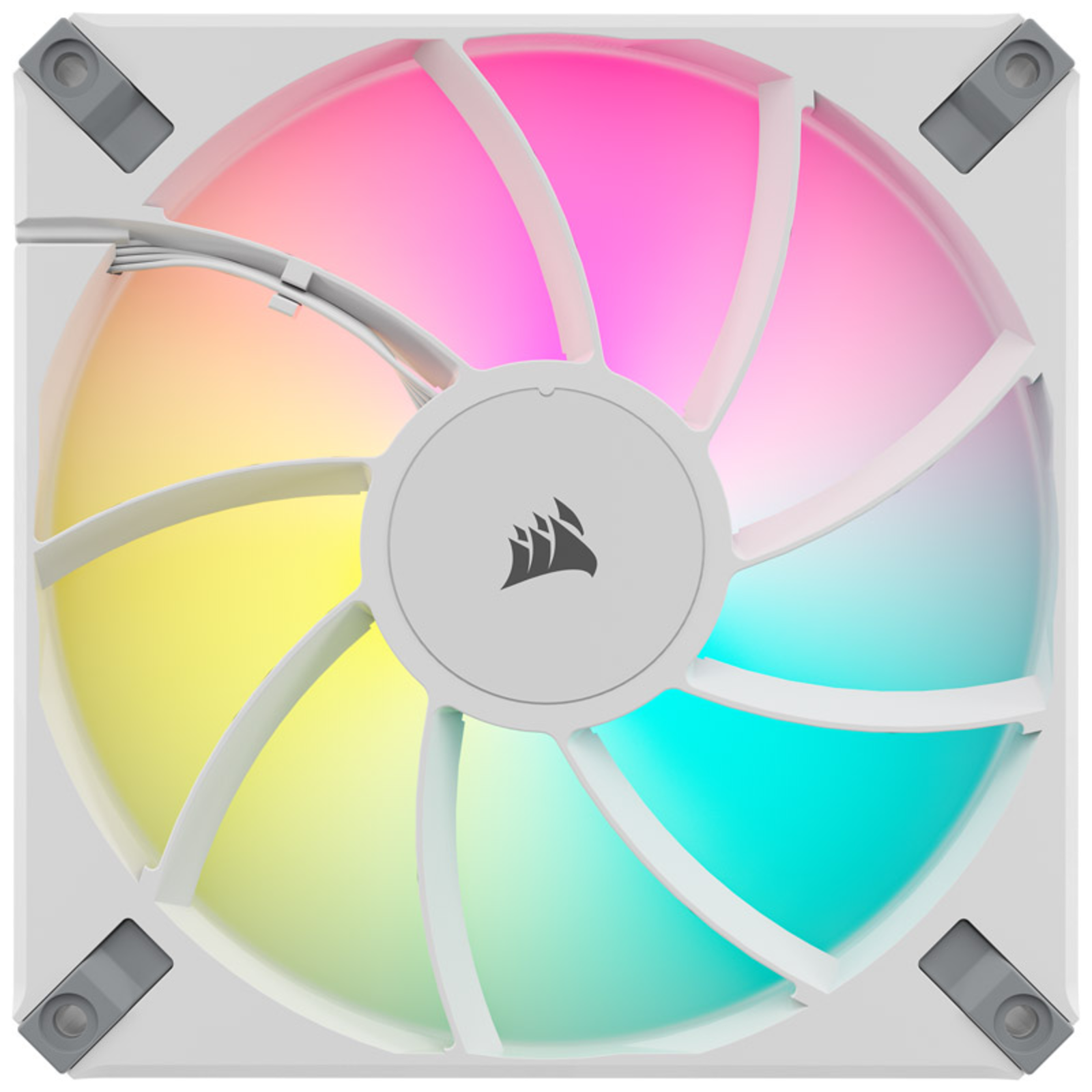Corsair AF140 RGB ELITE White Pack of 2 140mm Case Fan