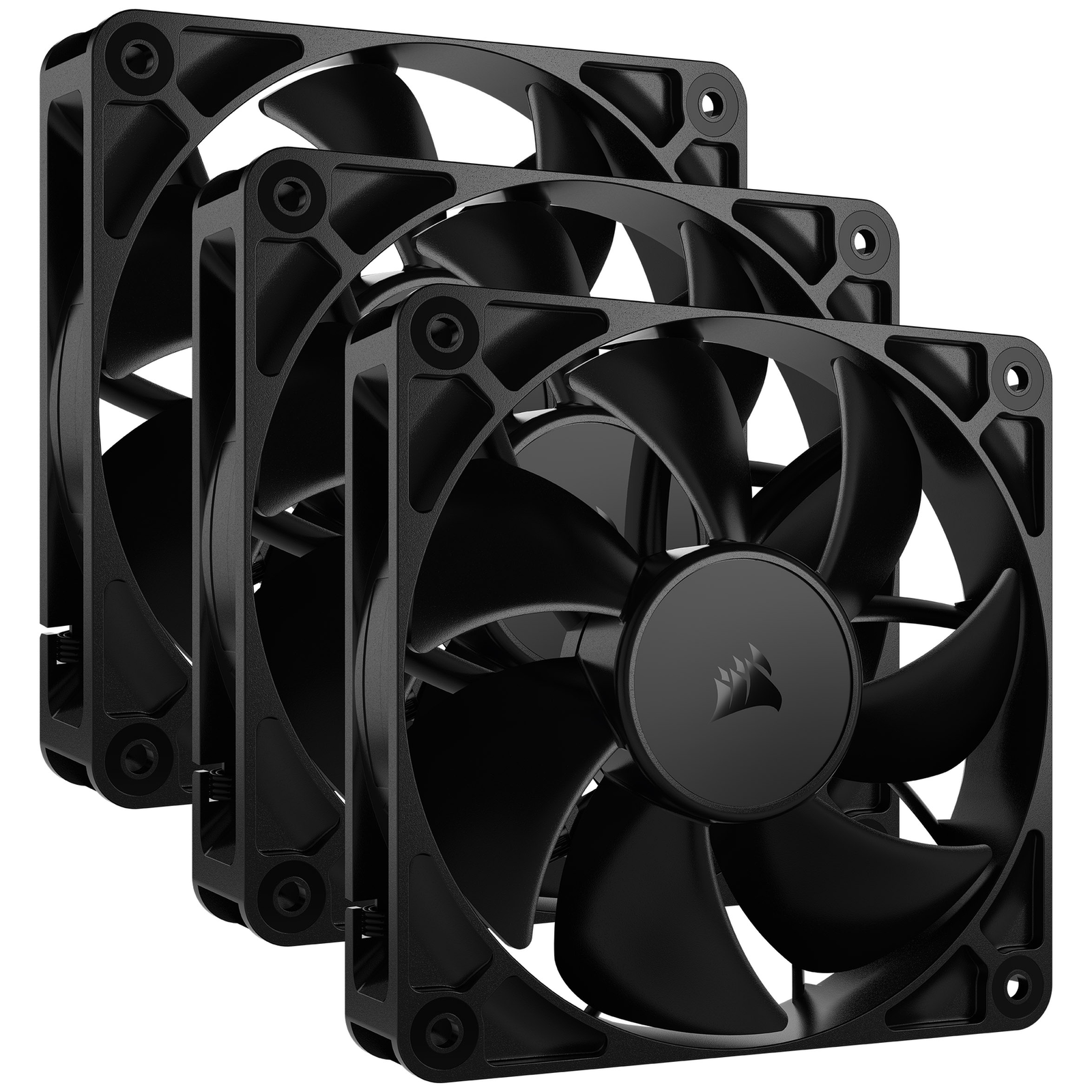 Corsair RS Series 120 PWM Fan 3-pack 120mm Black
