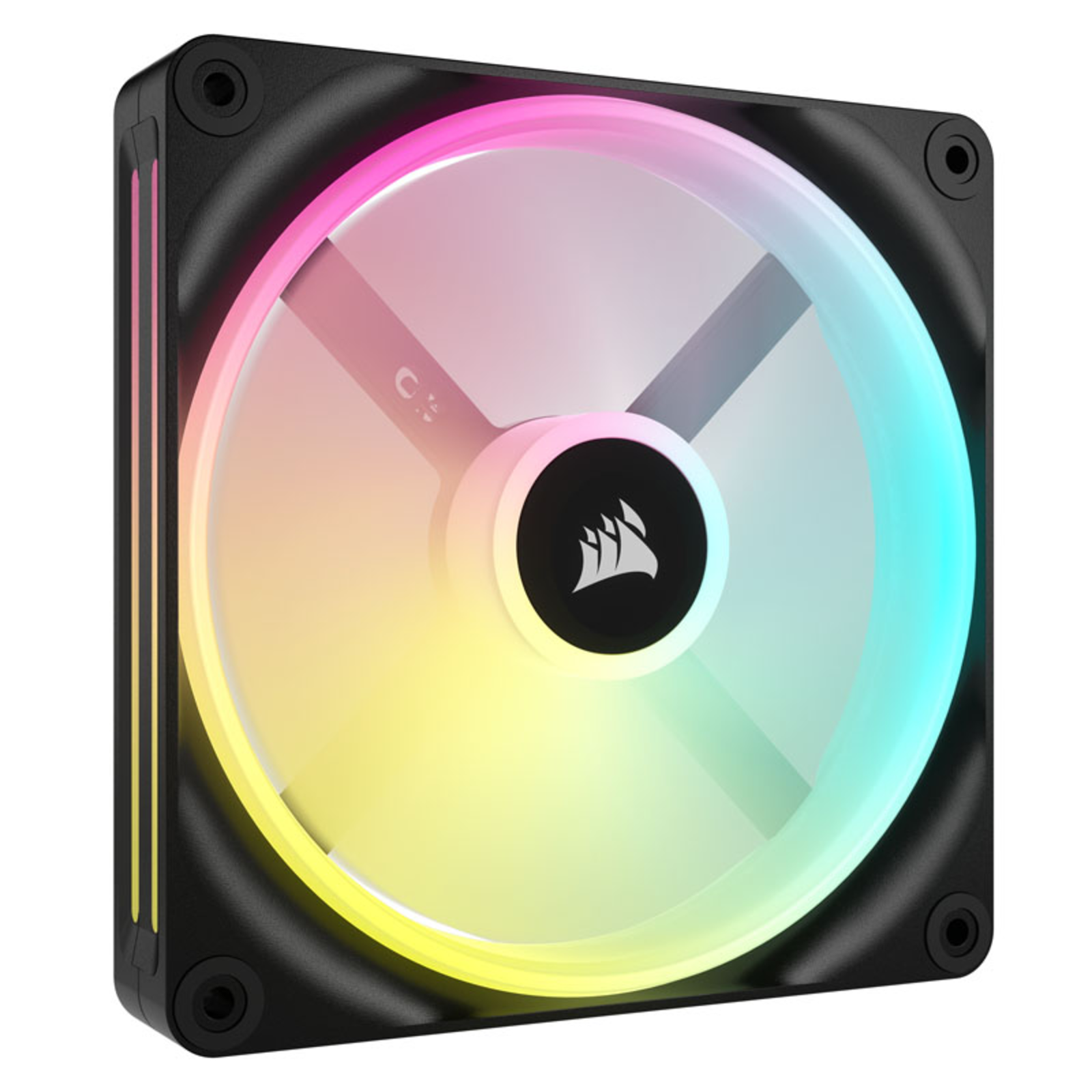 Corsair ICUE LINK QX140 RGB Case Fan with Temperature Sensor 140mm Black