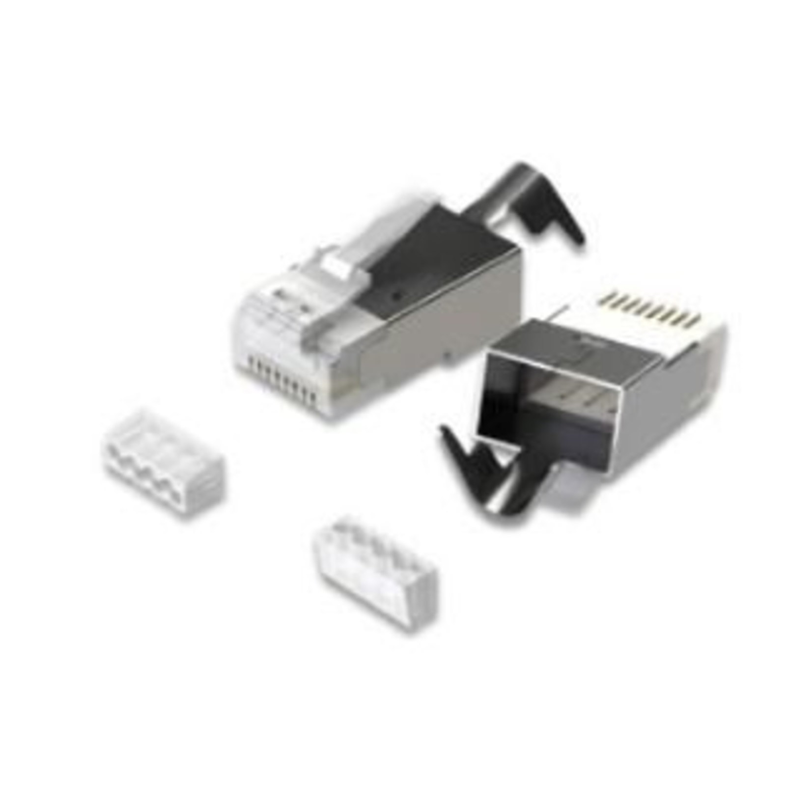Micro Connect Modular Connector RJ45 Cat8.1 FTP 50pcs