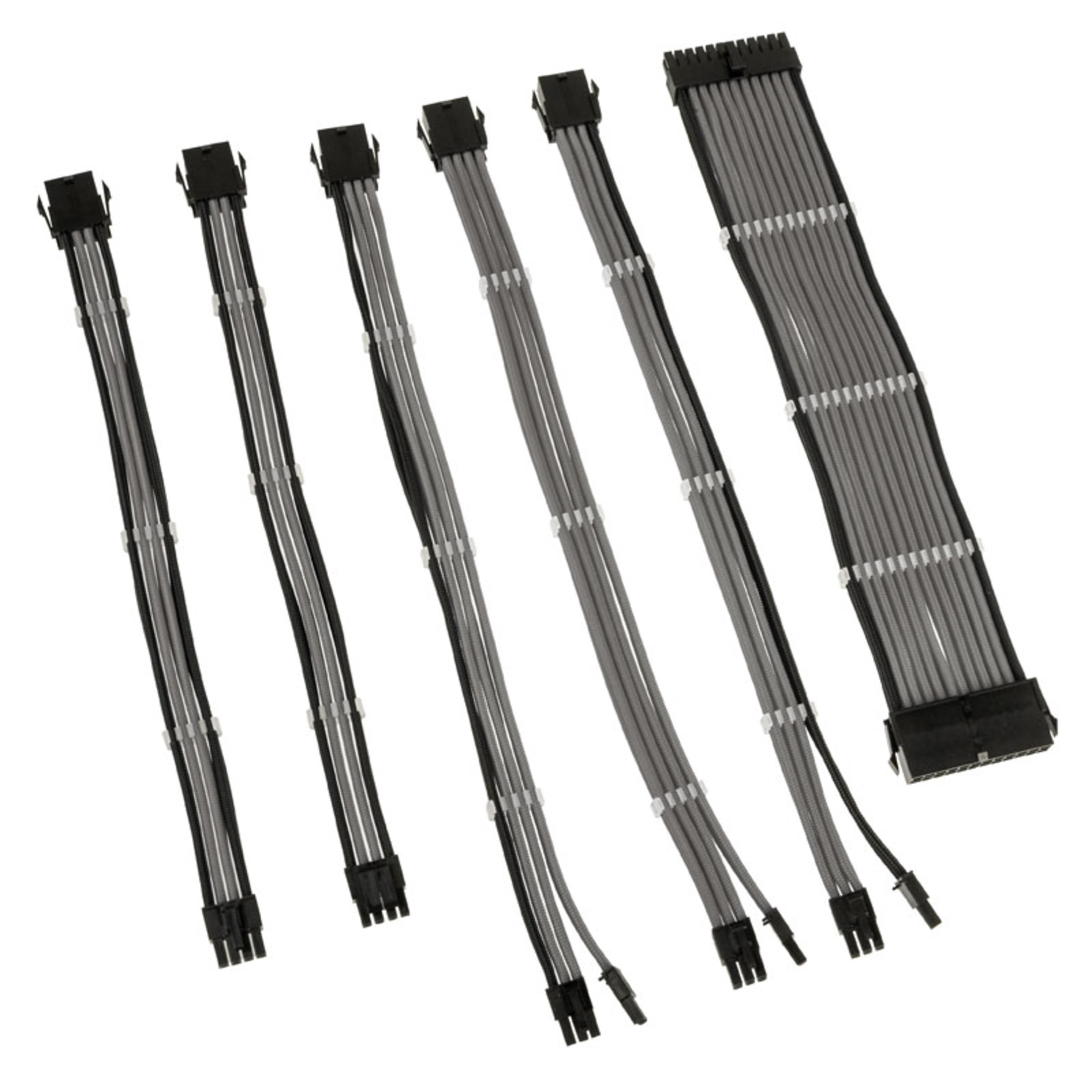 Kolink Core Adept Braided Cable Extension Kit Grey