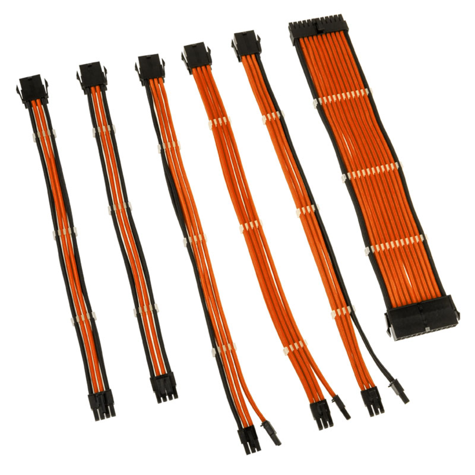 Kolink Core Adept Braided Cable Extension Kit orange
