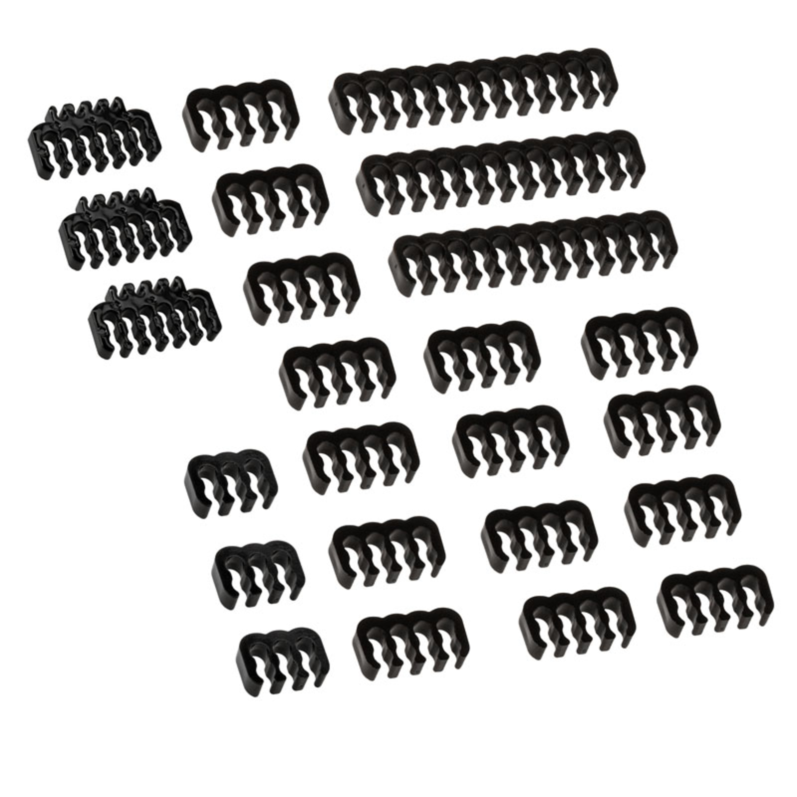 Kolink Core Pro Braided Cable Extension Kit 12V-2x6 Type 1 Jet Black/Racing Red