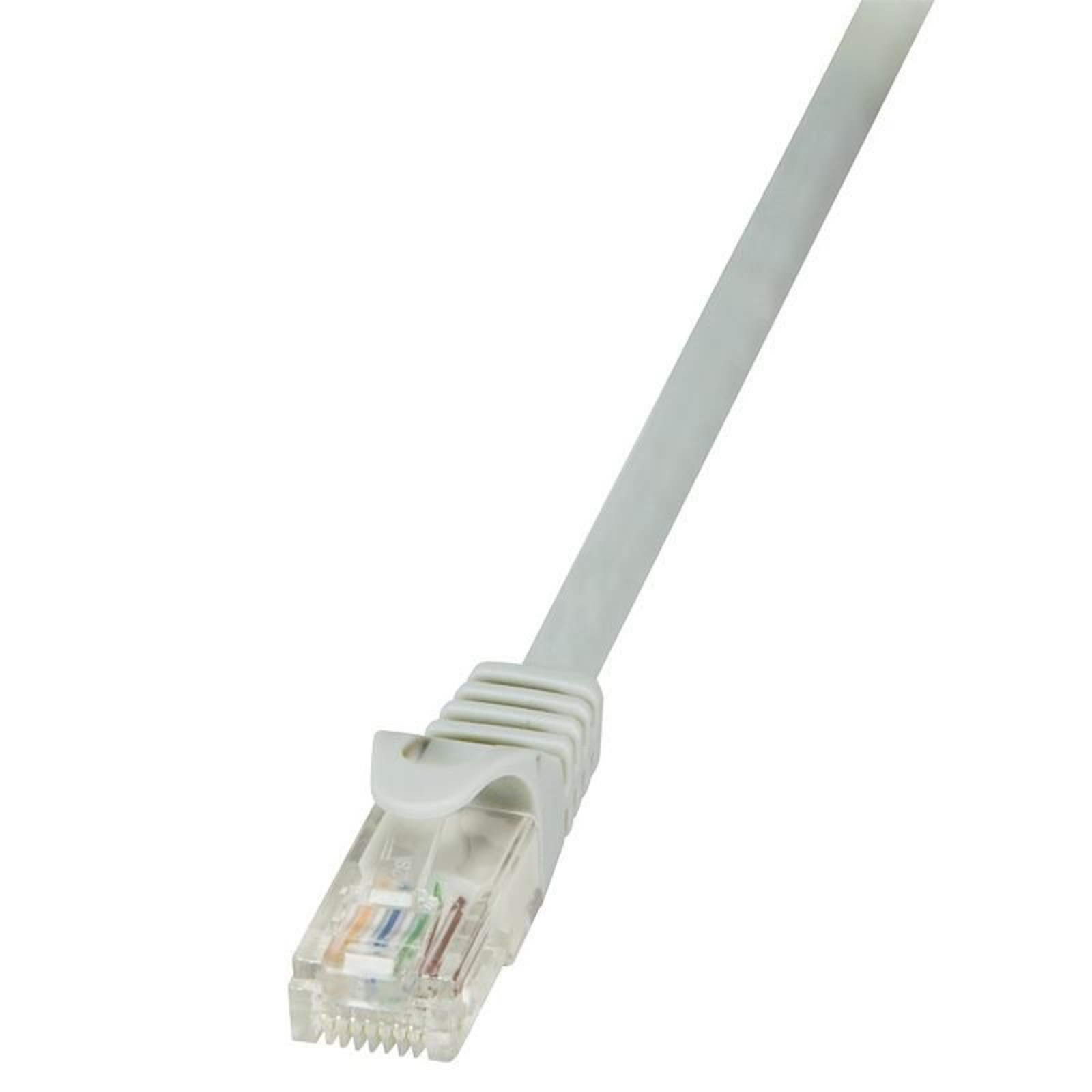 LogiLink CP1142U RJ45 Network Cable Patch Cable CAT 5e U/UTP 50.00 M Grey 1 Pc.