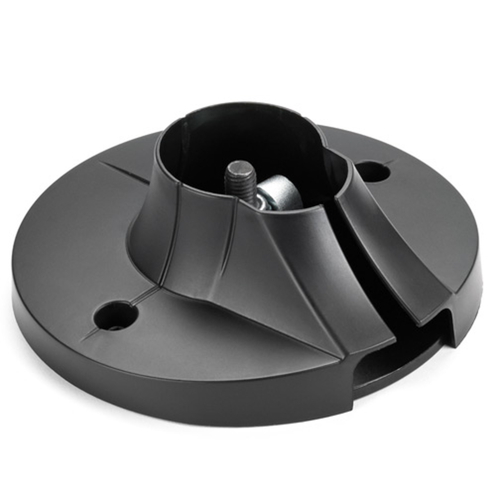 Chief Pin Connection Flat Ceiling Plate Black