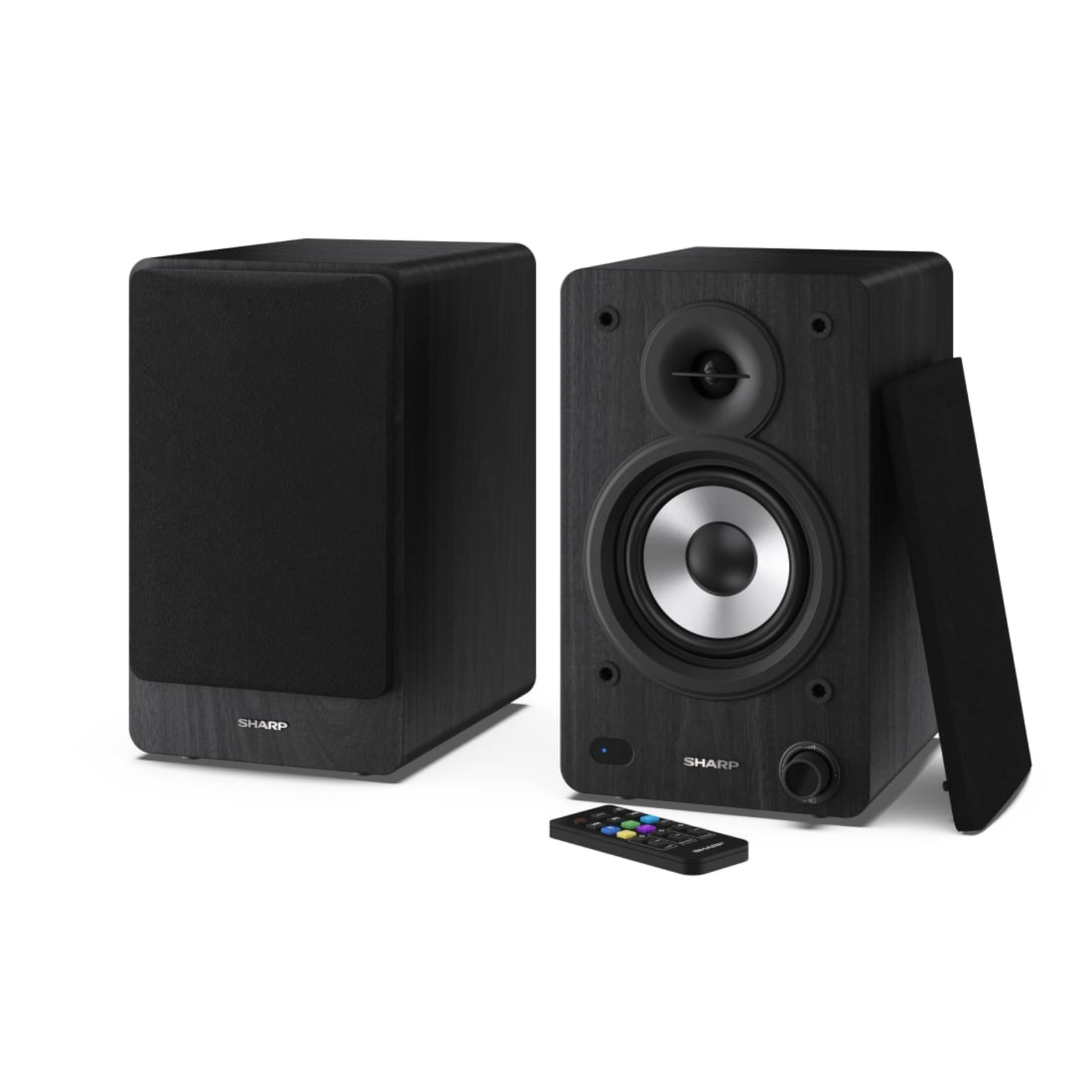 Sharp Bookshelf Speakers 2-way 2.0 Channels Wired And Wireless 60 W Black