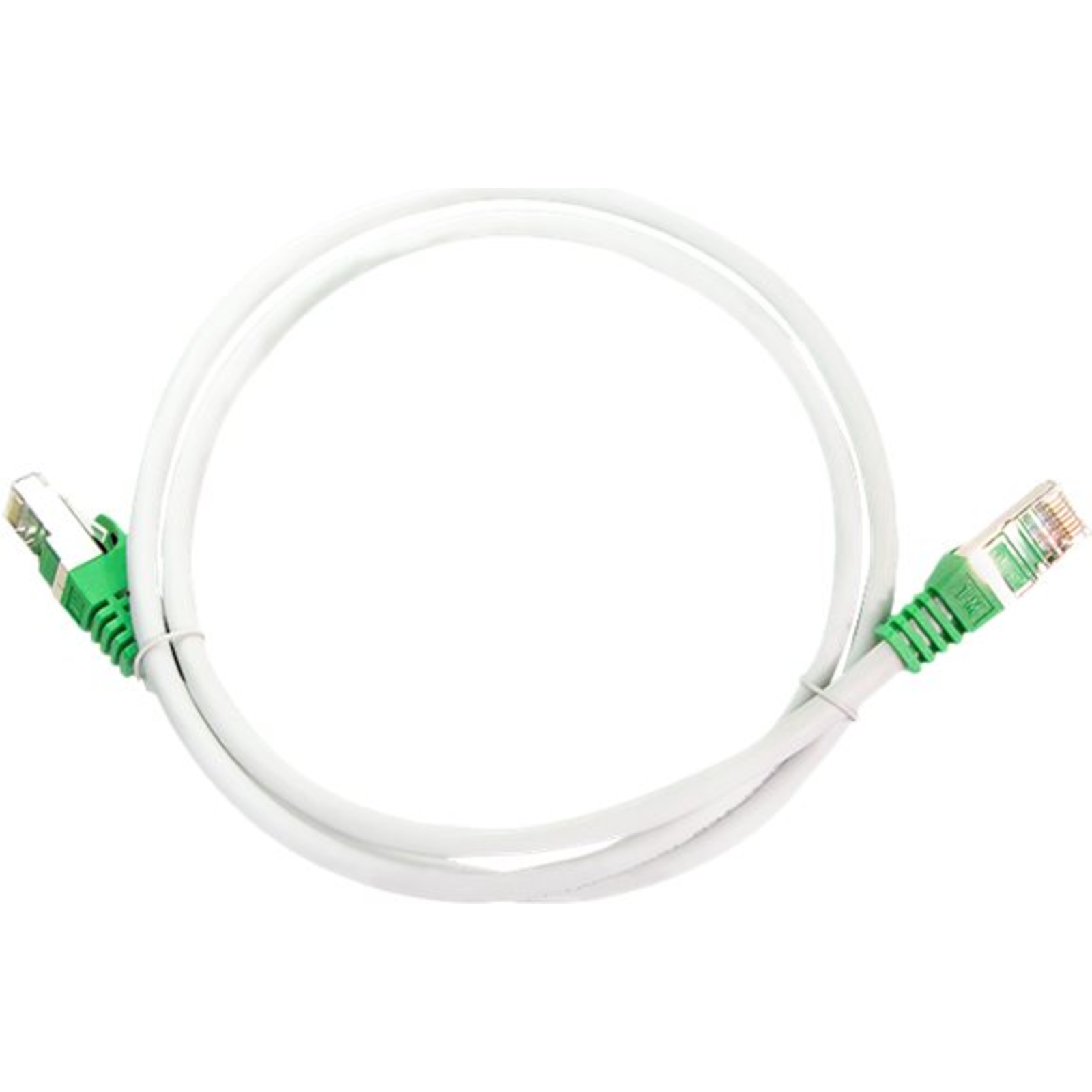 LogiLink RJ45 Crossed Network Connection Cable CAT 6 S/FTP 10.00 M Grey Flame Retardant Braided
