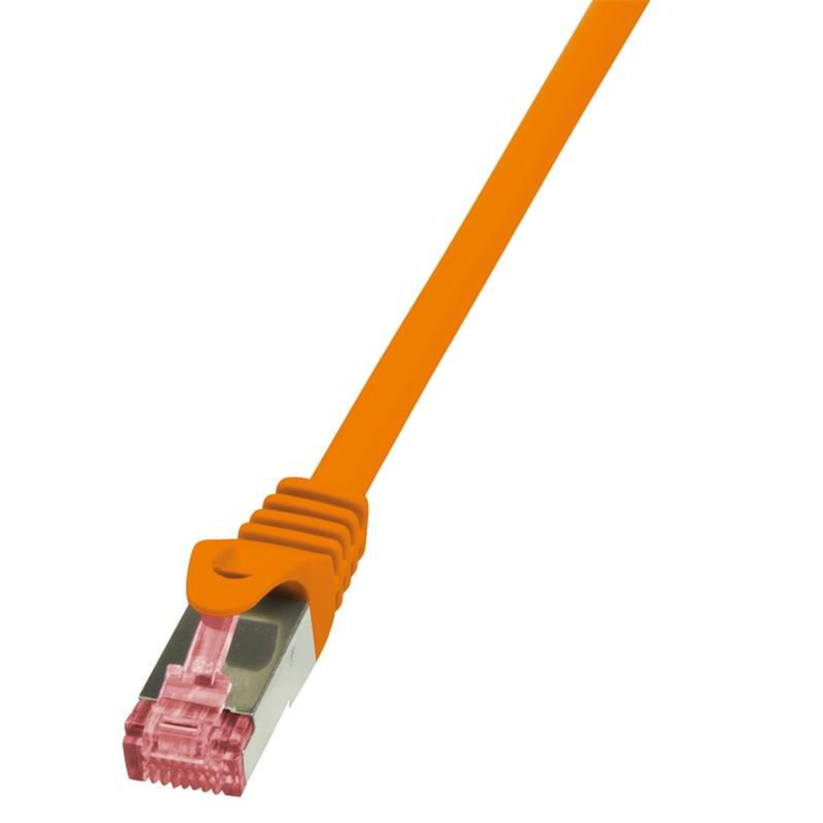 Logilink PrimeLine Patch Cable RJ-45 RJ-45 5 M SFTP PiMF CAT 6 Smooth Halogen-free orange CQ2078S