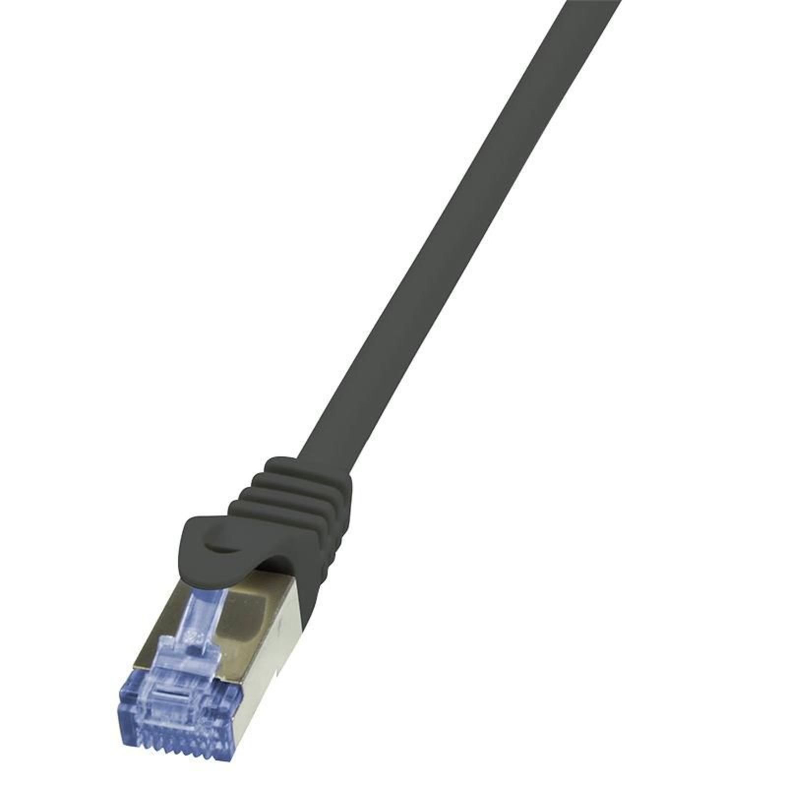 LogiLink Patch Cable Cat. 6A SFTP 5.0 M Black Shielded PIMF 4 X 2 AWG 267 Pin Assignment 11 Copper
