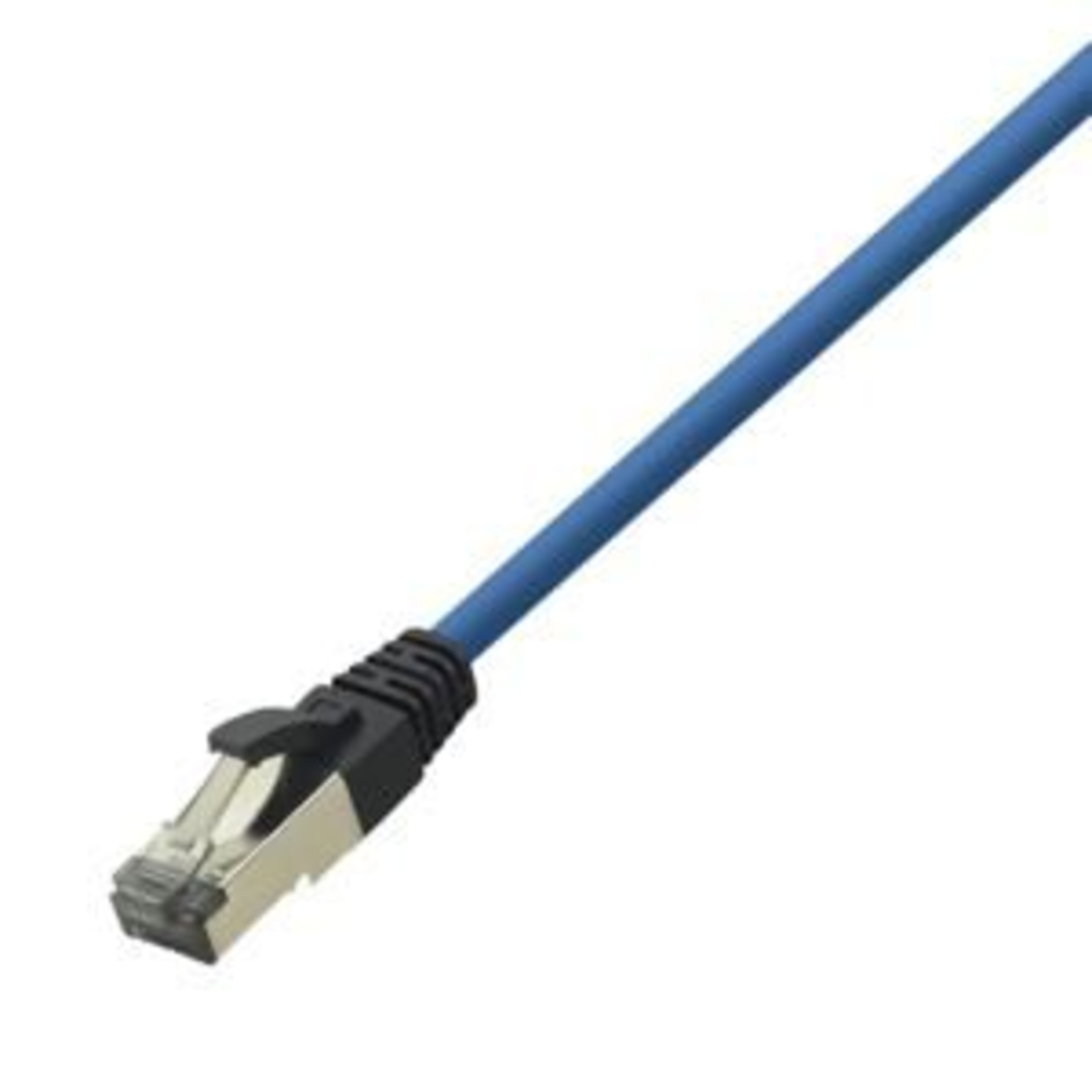 LogiLink CQ8076S RJ45 Network Cable Patch Cable CAT 8.1 S/FTP 5.00 M Blue Halogen-free 1 Pc.