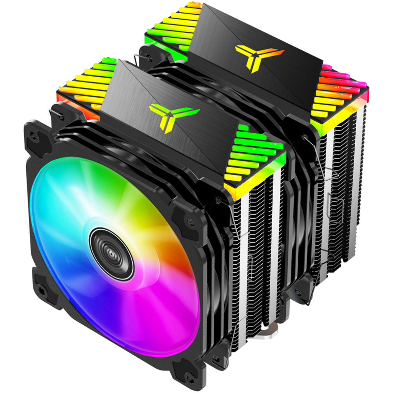 jonsbo CR-2000 GT CPU-Cooler Dual Tower ARGB 2x 120mm Black