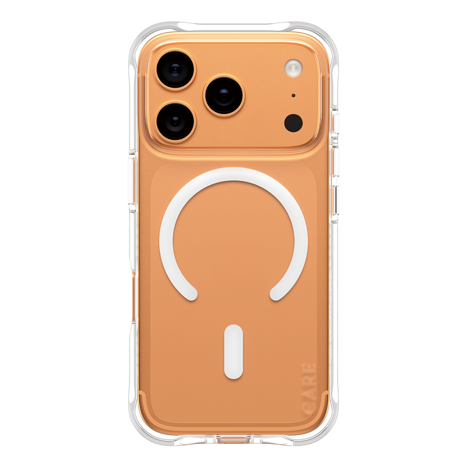 PanzerGlass CARE Fashionable Case Samba transparent with White MagSafe IPhone 17 Pro