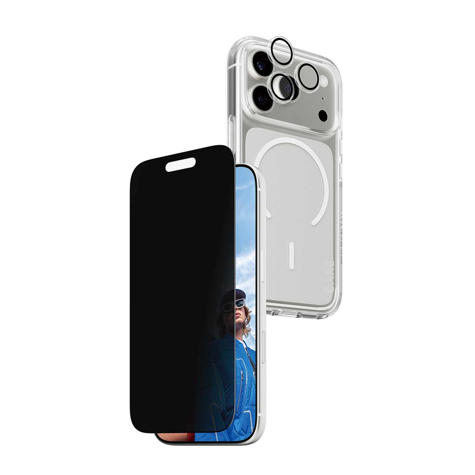 PanzerGlass CARE 3-in-1 Flagship Privacy Bundle IPhone 17 Pro