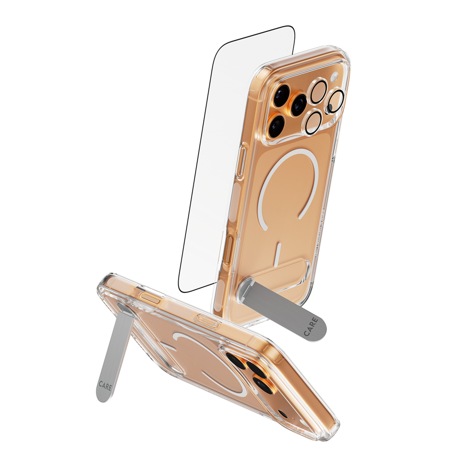 PanzerGlass CARE 3-in-1 Feature Kick Bundle IPhone 17 Pro Max