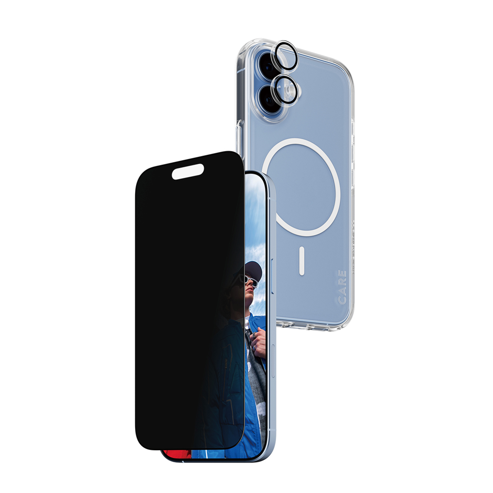 PanzerGlass CARE 3-in-1 Flagship Privacy Bundle IPhone 17