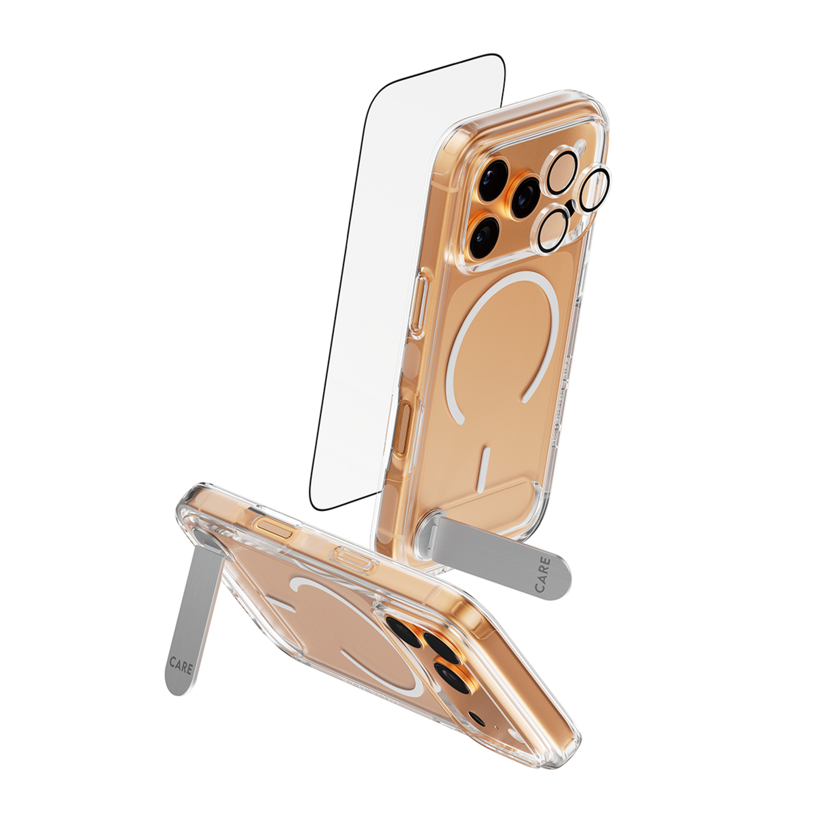 PanzerGlass CARE 3-in-1 Feature Kick Bundle IPhone 17 Pro