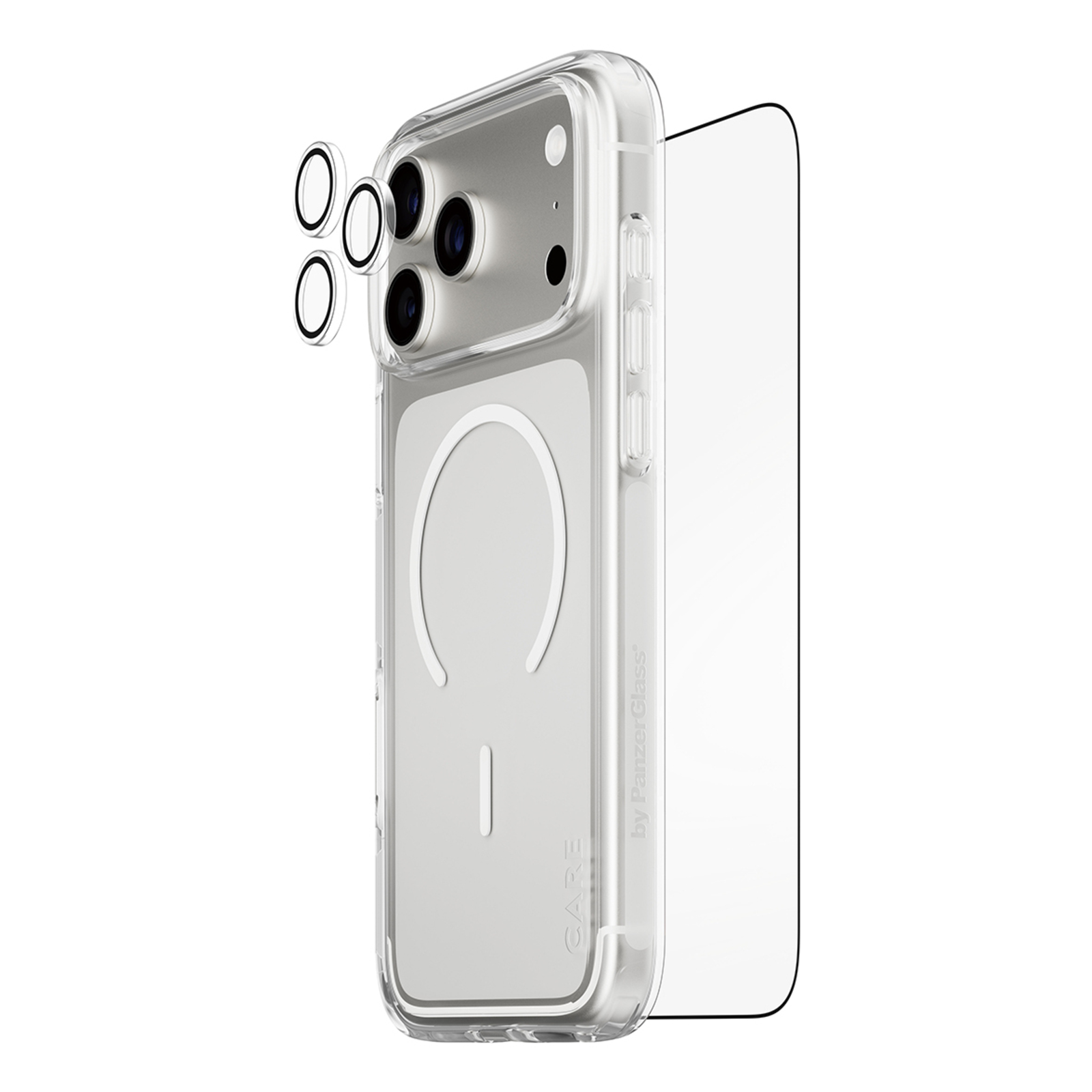PanzerGlass CARE 3-in-1 Flagship Explorer Bundle IPhone 17 Pro Max