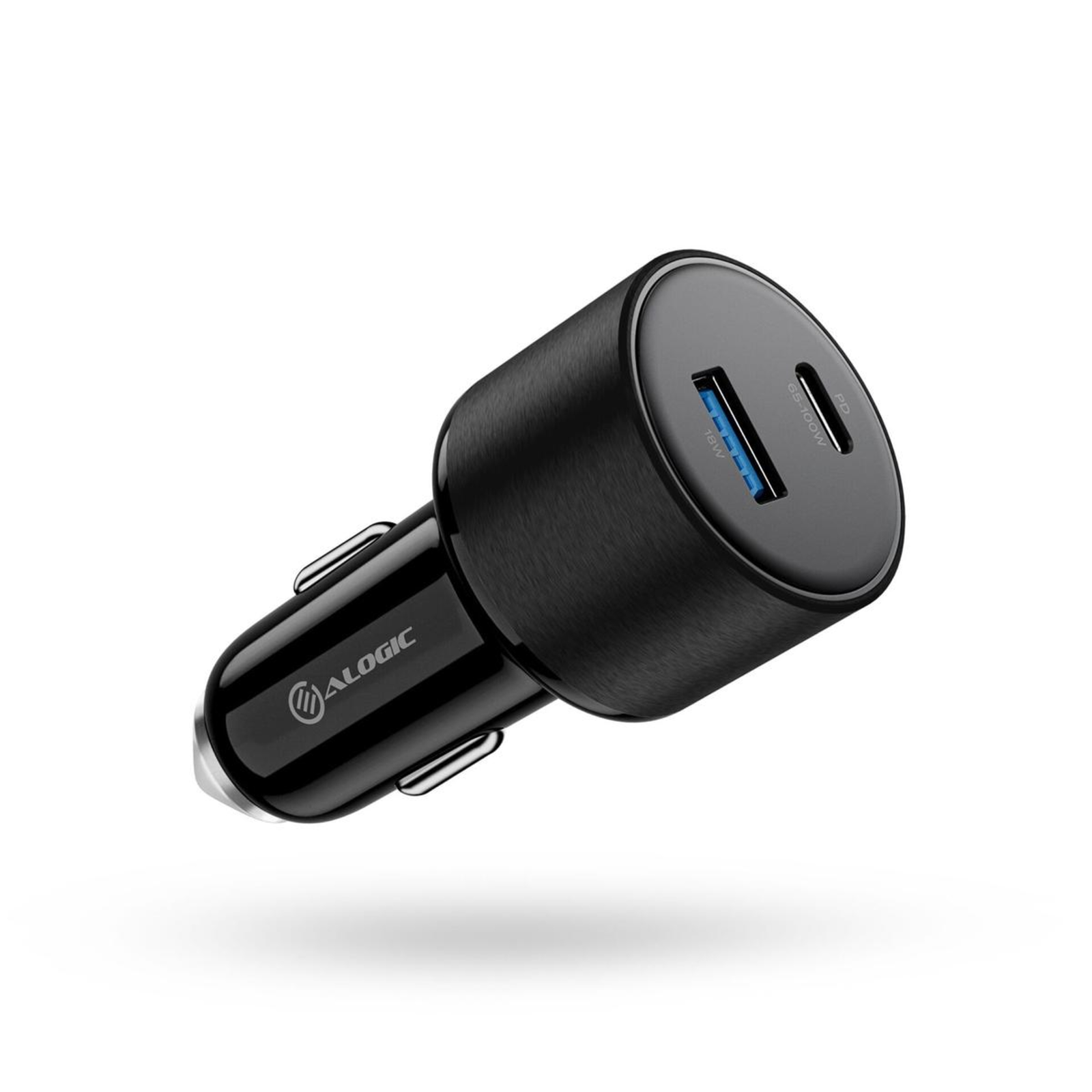 Alogic Rapid Power Car Power Adapter with 100W Charging Cable 100 Watt PD 3.0 QC 3.0 (US