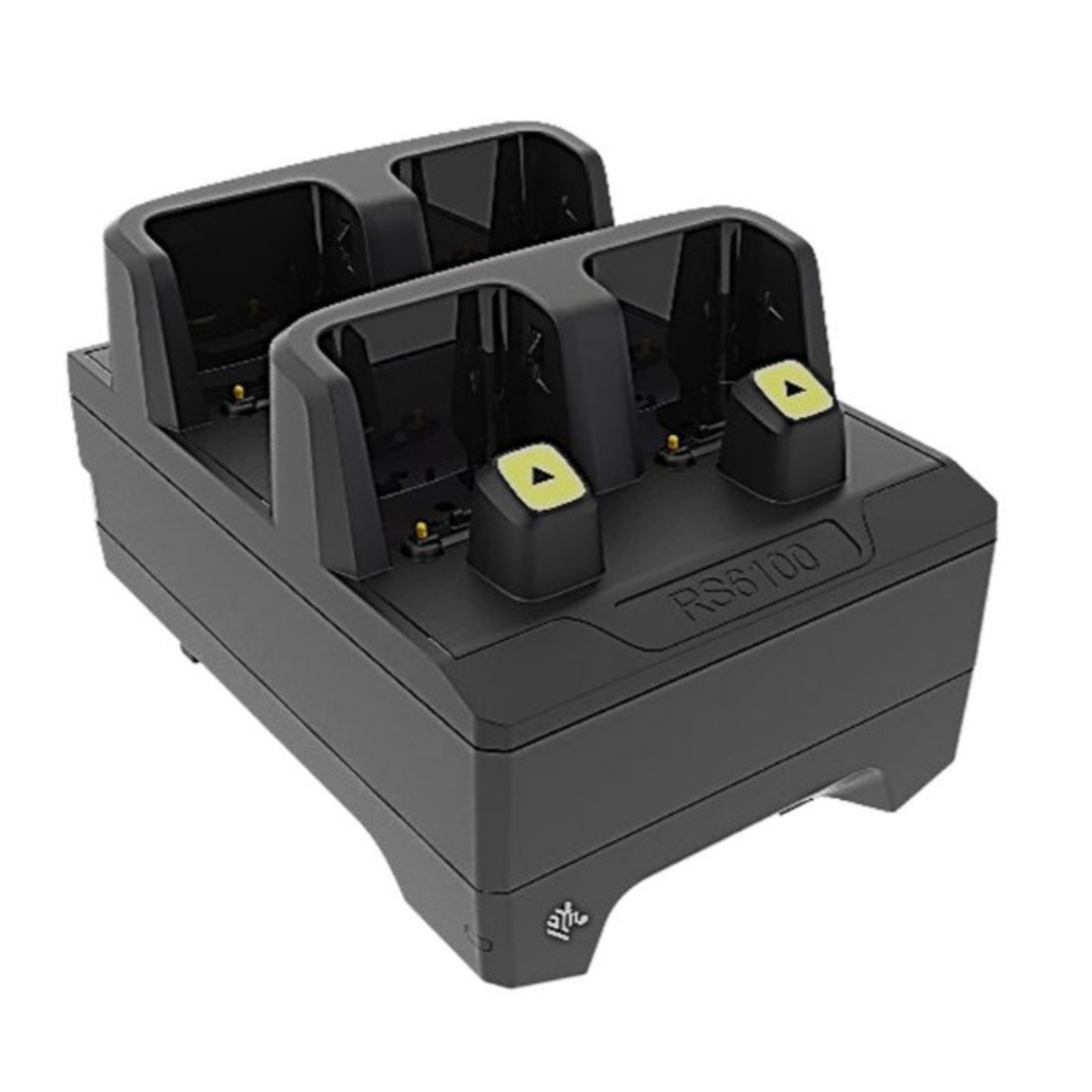 Zebra 4-Slot Ring Scanner Cradle Handheld/Barcode Scanner Charging Cradle (CRD-RS61-4SCHG-01)