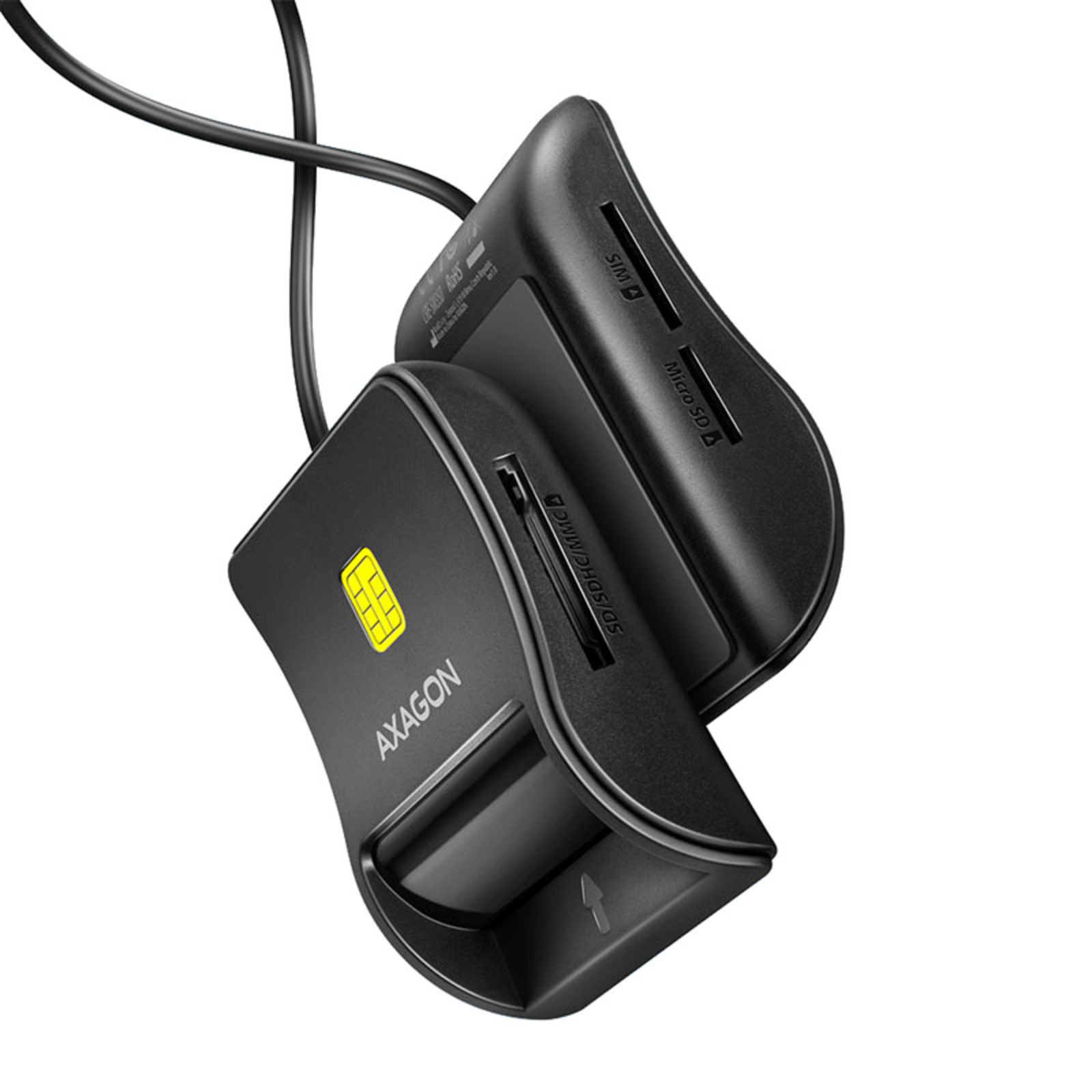 Axagon CRE-SM3SD USB 2.0 Smart Card Reader