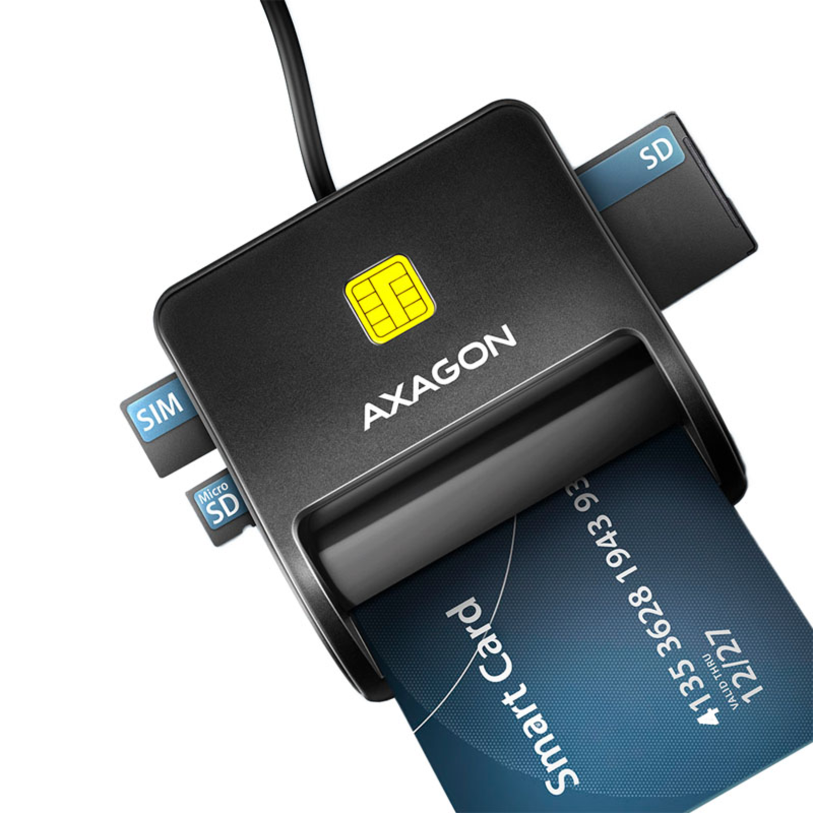 Axagon CRE-SM3SD USB 2.0 Smart Card Reader