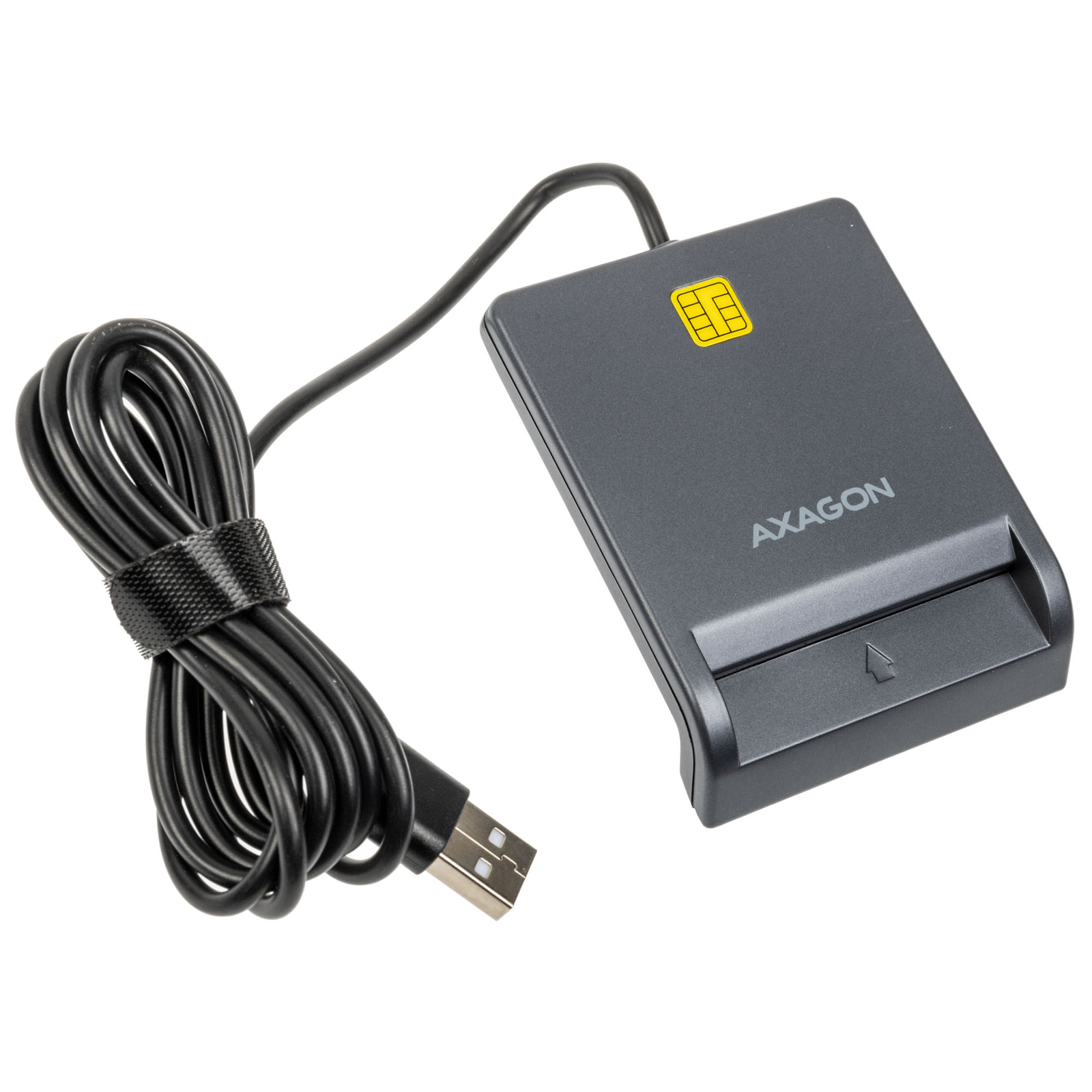 AXAGON CRE-SM3T USB Smart Card Flat