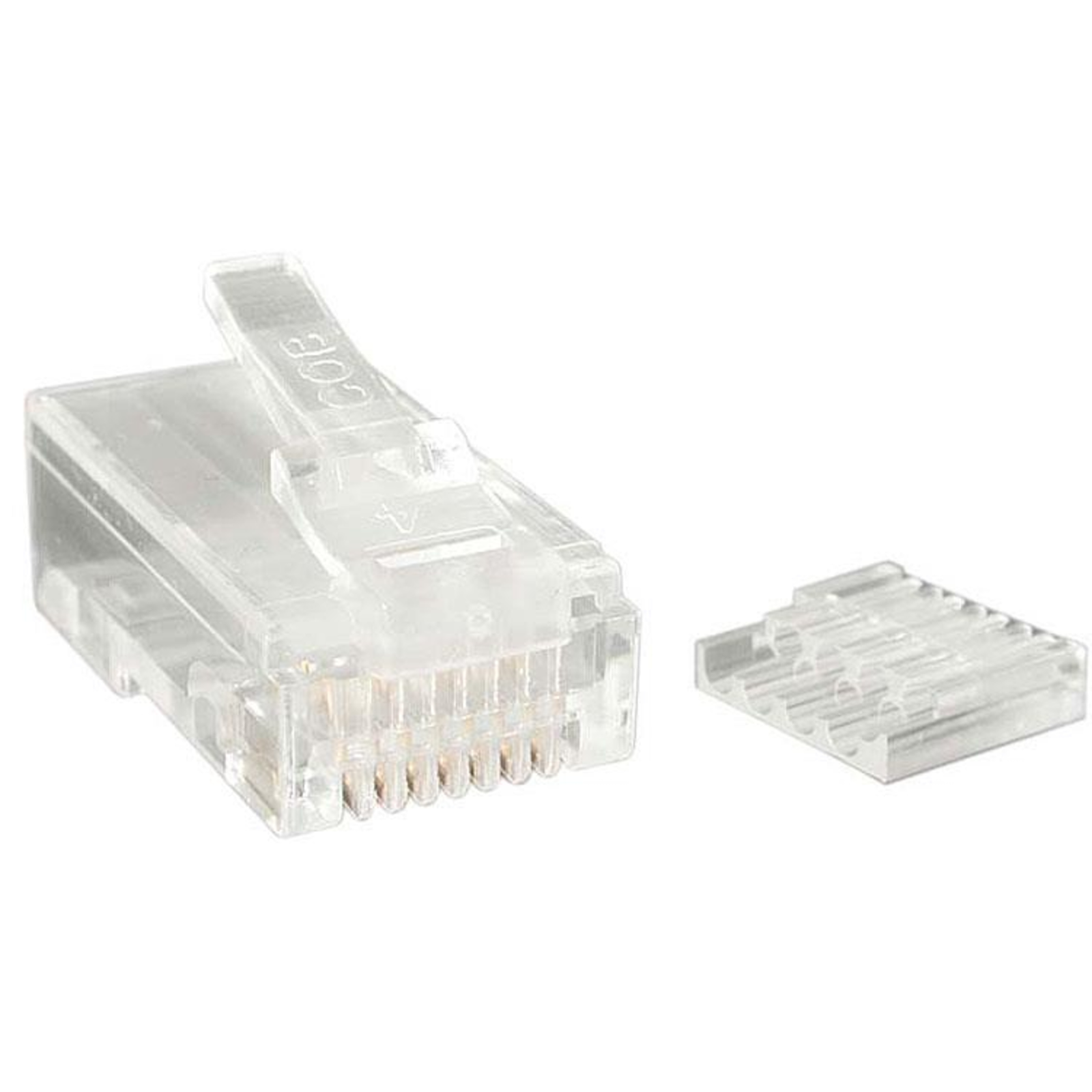StarTech Cat 6 RJ45 Stranded Modular Plug Connector 50 Pack (CRJ45C6STR50)
