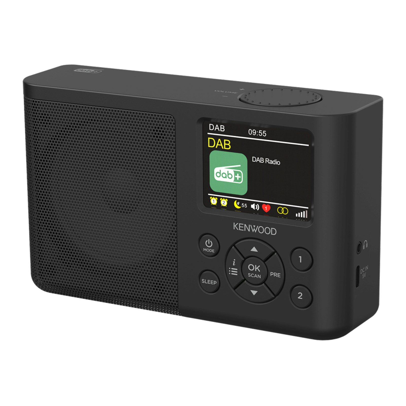 Kenwood CR-M33DAB Black (CR-M33DABBK)