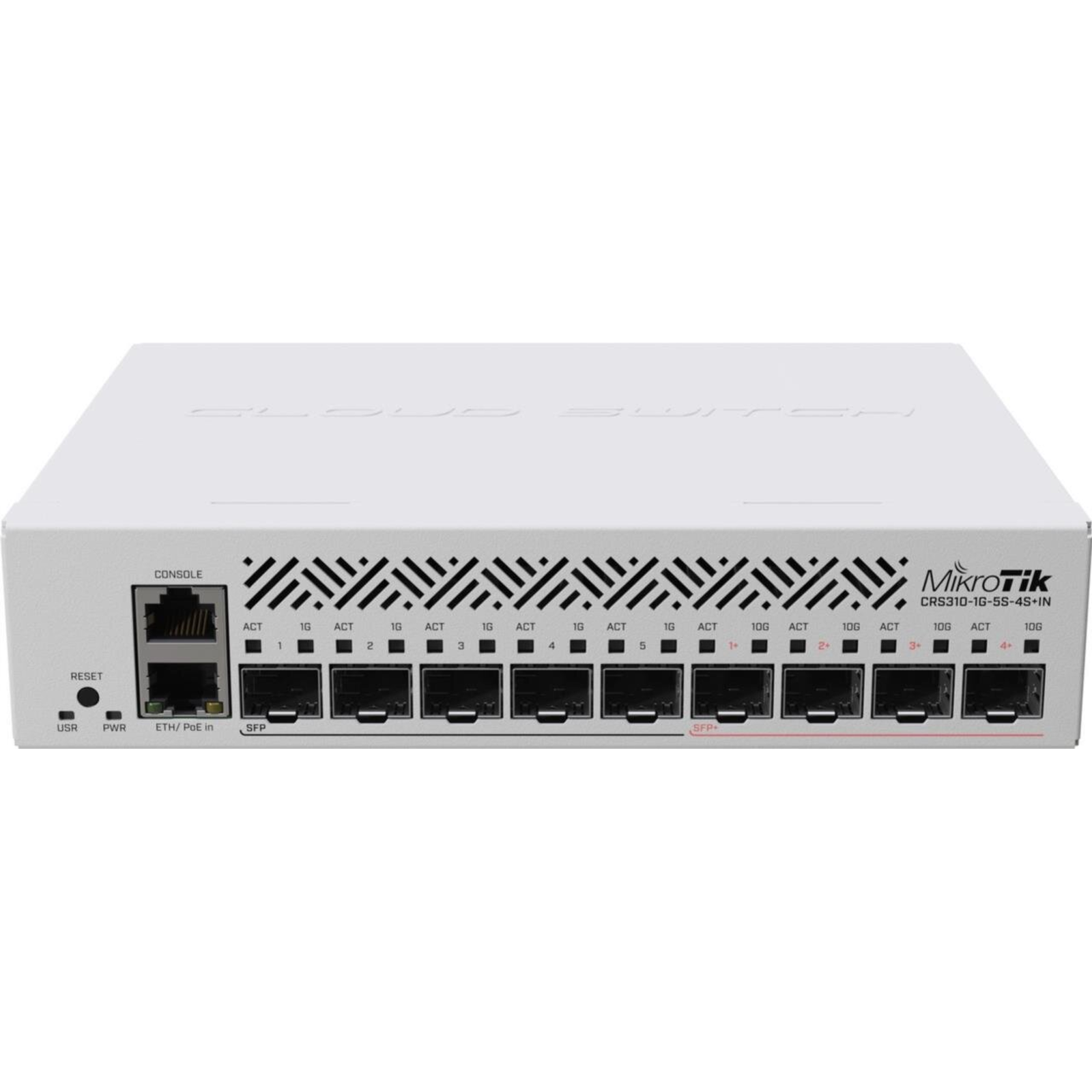 Mikredik 10P CRS310-1G-5S-4S+IN SFP+ POE+ RM