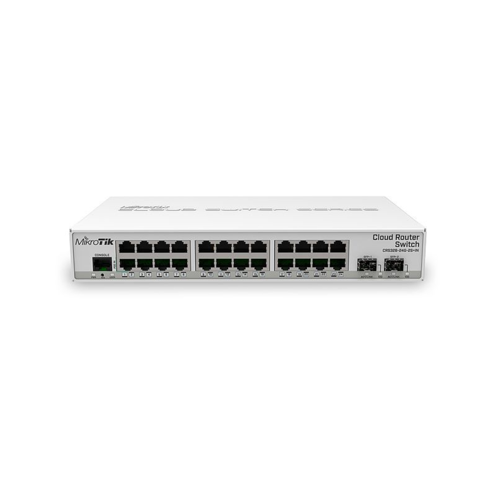 Mikredik Cloud router Desktop Switch with 24x GB 2x 10GB SFP+ routerOS SwOS