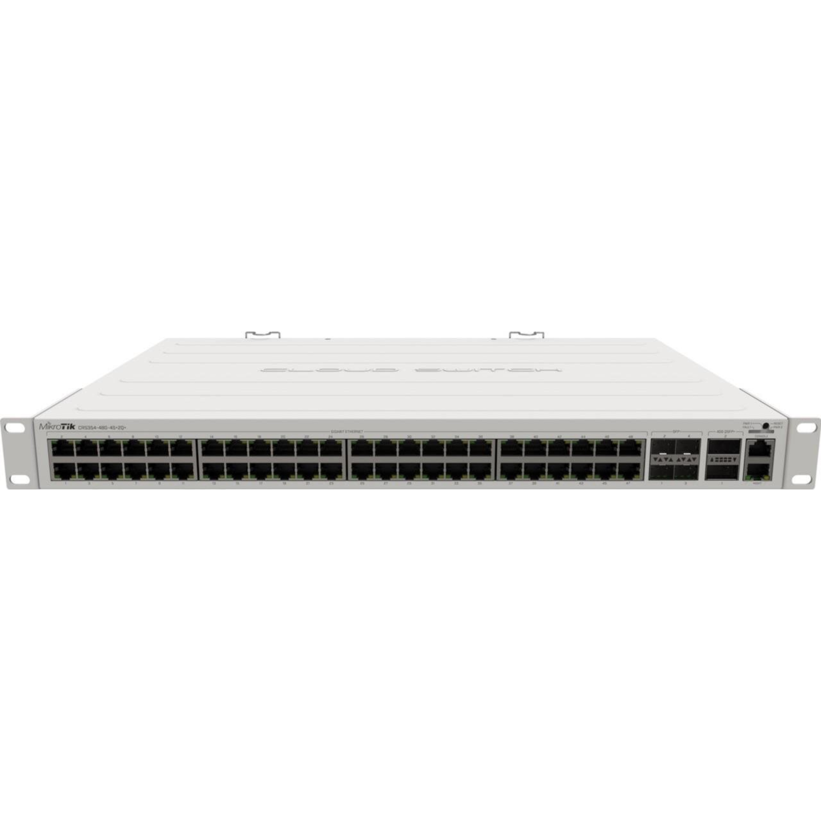Mikredik CRS354-48G-4S+2Q+RM Managed L2 Gigabit Ethernet 10-100-1000 Full Duplex Rack-mounted