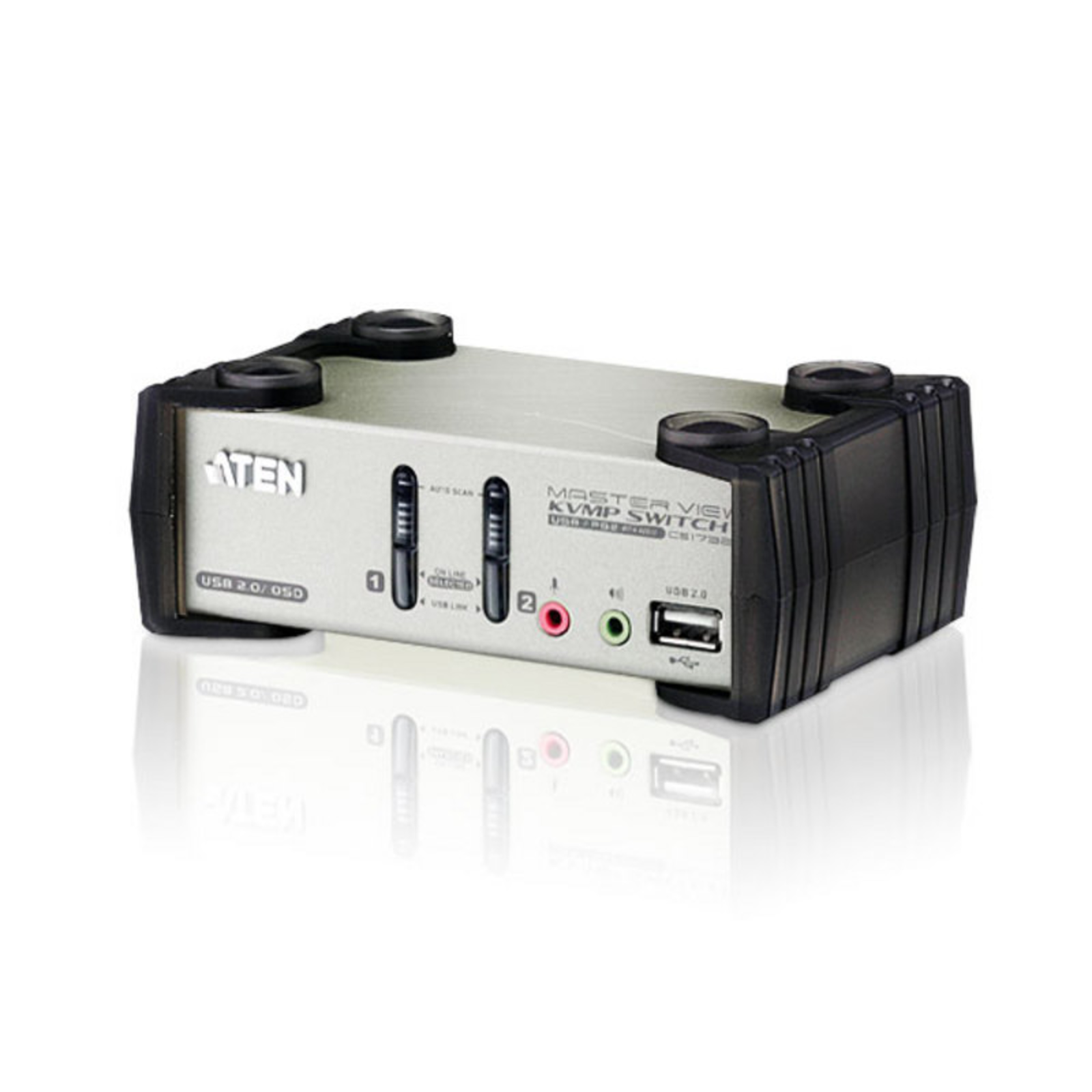 ATEN MasterView CS1732B KVMP Switch KVM/Audio/USB Switch 2 Ports