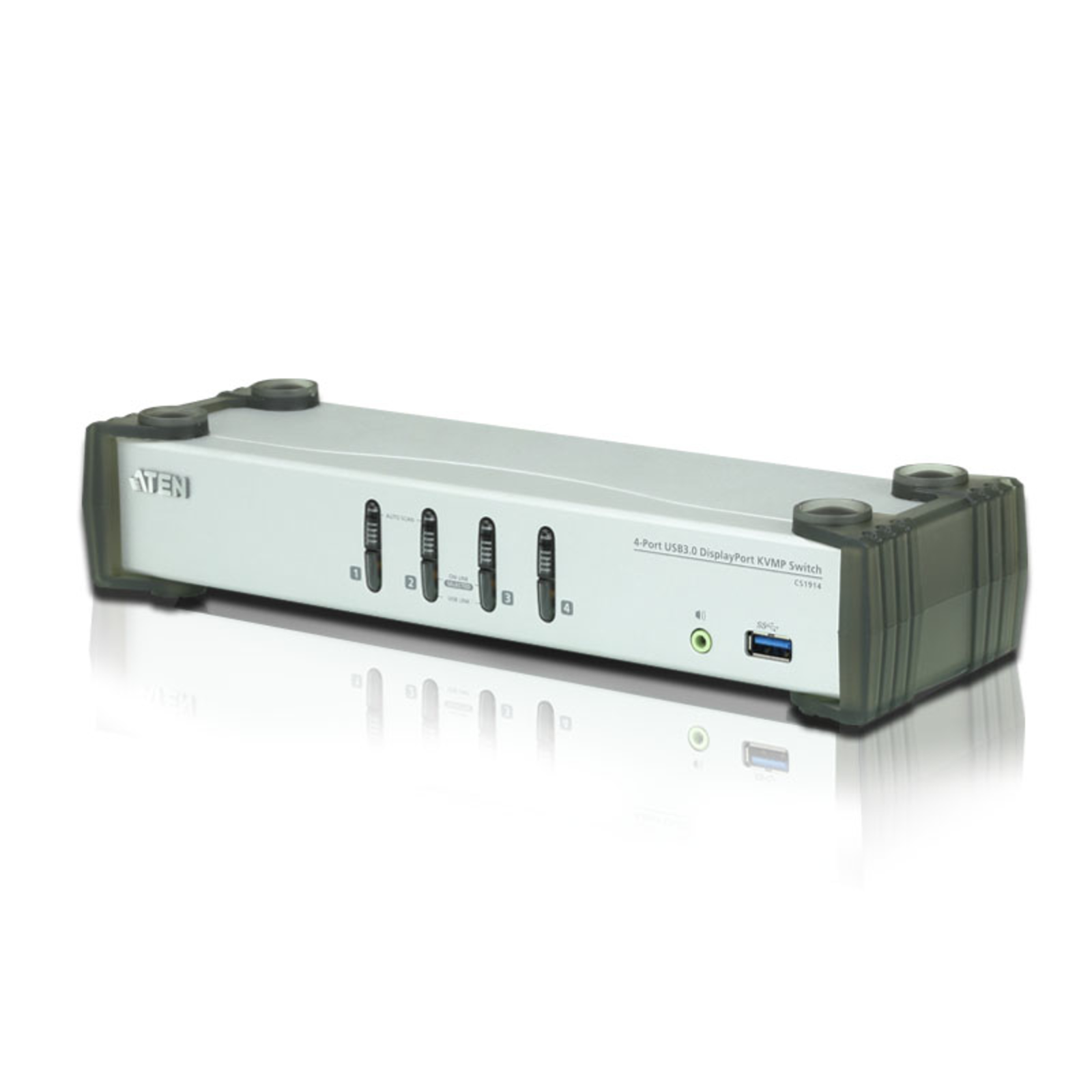 ATEN CS1914 KVMP Switch KVM/Audio/USB Switch 4 Ports