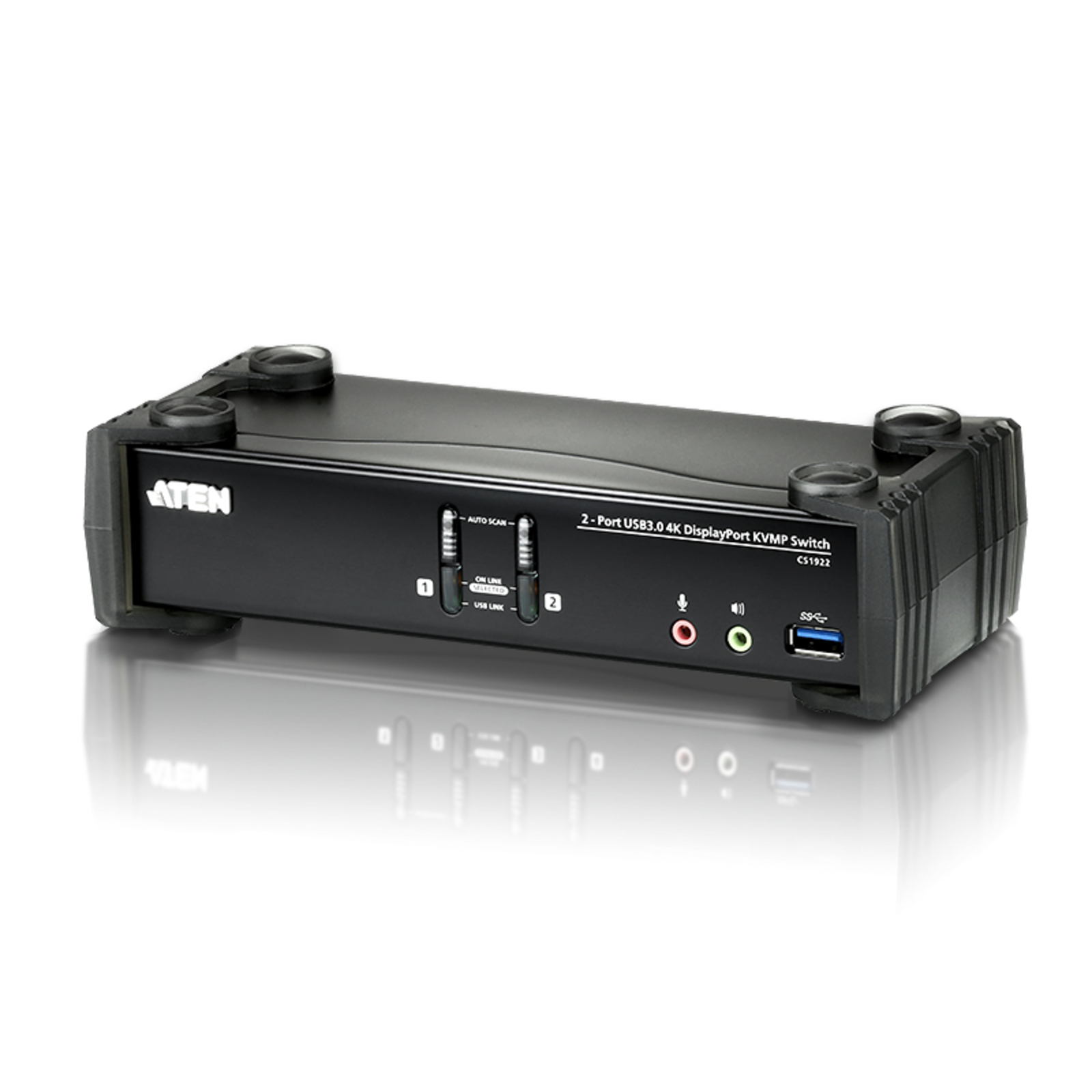 Aten CS1922 2P USB3.0 4K DP Switch