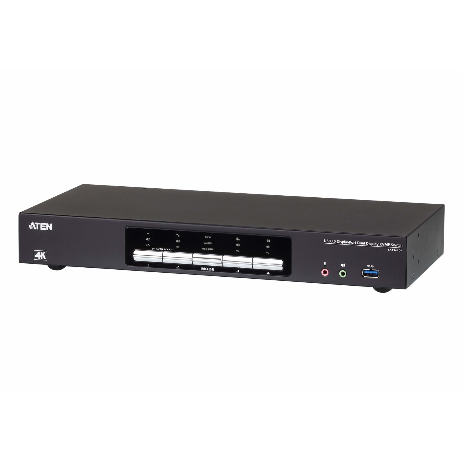 ATEN CS1944DP KVM/Audio/USB Switch 4 Ports