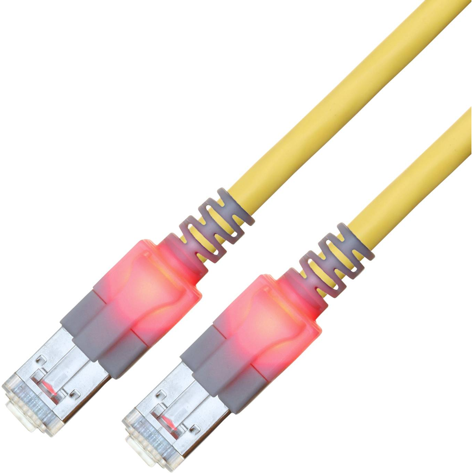 EasyLan Patch Cable Cat.6 Class E S/FTP LSOH Yellow 2m Cable Network