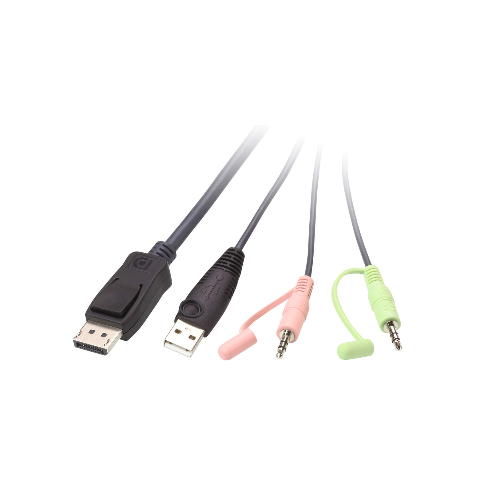 Aten 2-port USB DisplayPort Cable KVM Switch Remote Port Switch 4096 X 2160 Pixels 4K Ultra HD
