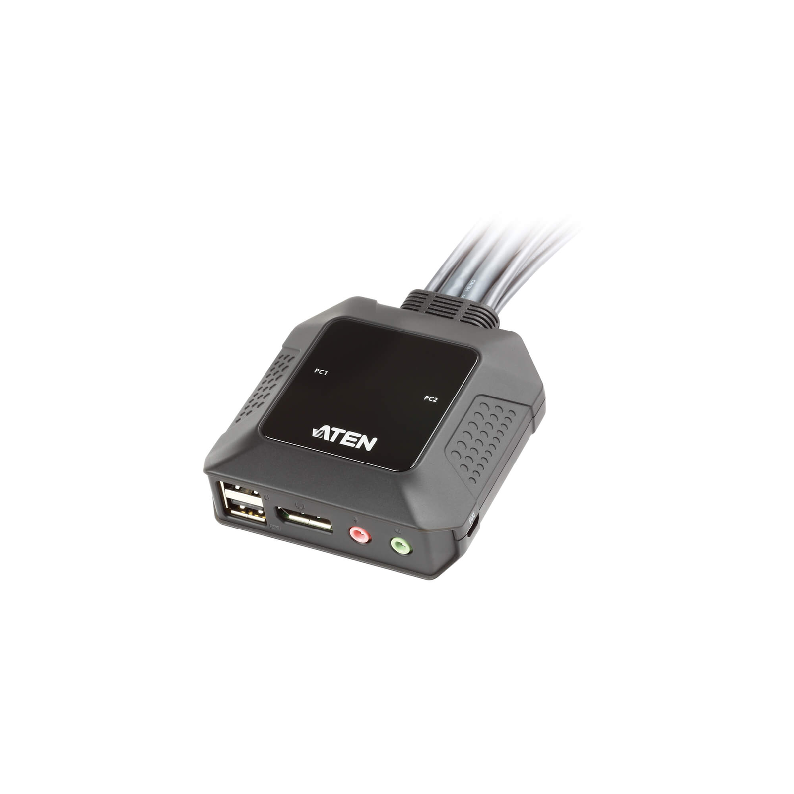 Aten 2-port USB DisplayPort Cable KVM Switch Remote Port Switch 4096 X 2160 Pixels 4K Ultra HD