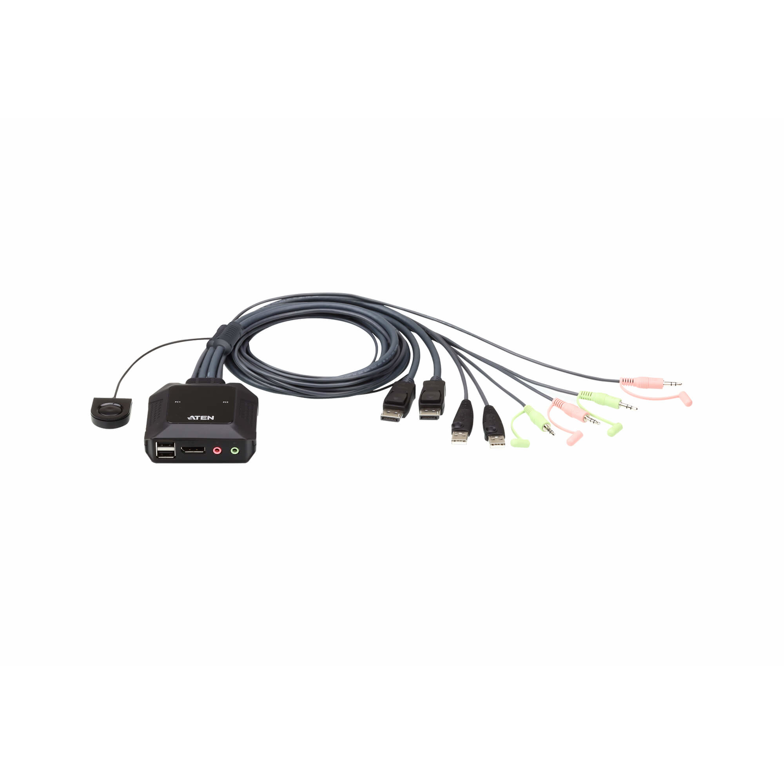 ATEN CS22DP-AT KVM Switch DisplayPort 4096 X 2160 Pixels
