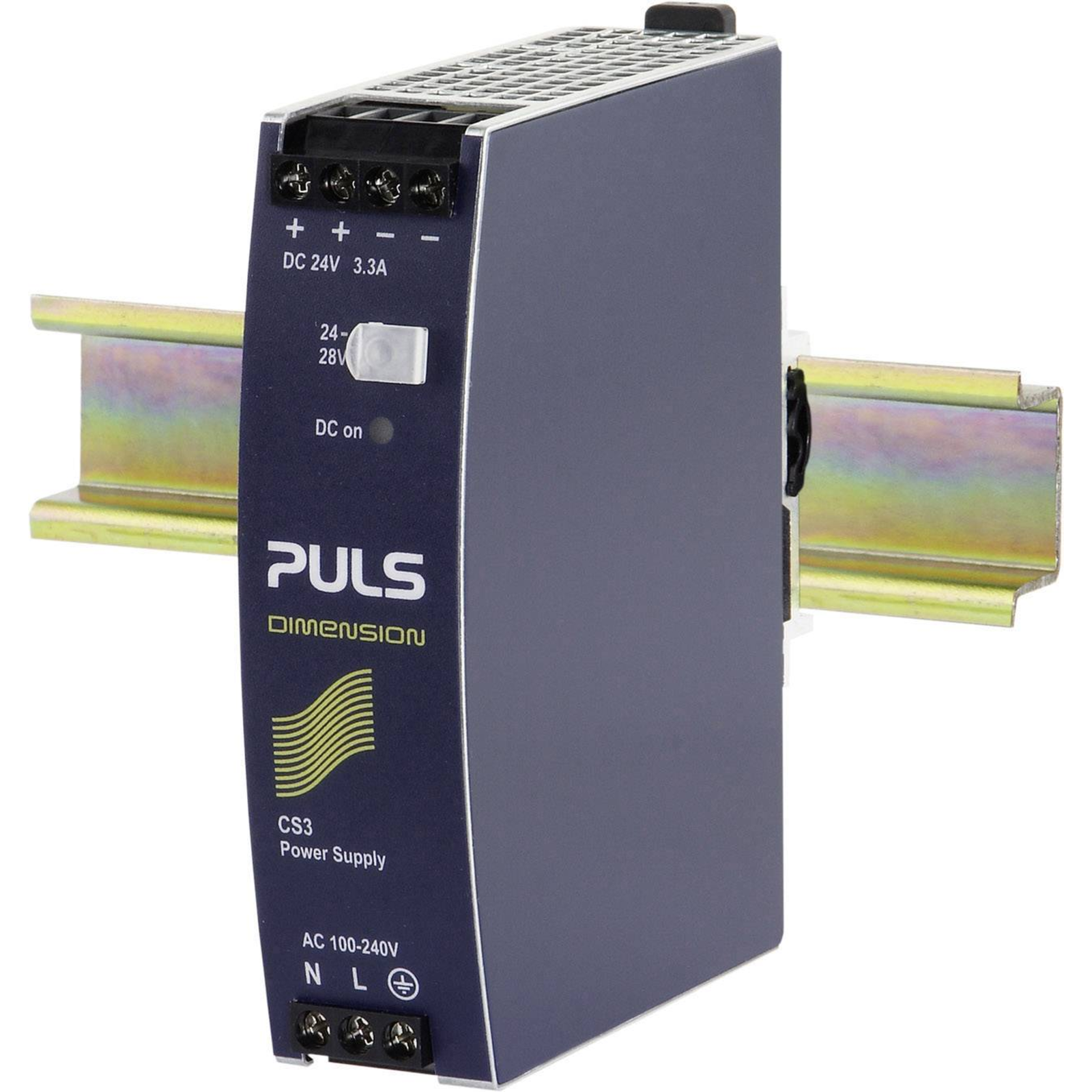 Puls DIMENSION CS3.241 DIN Rail Power Supply Unit DIN Power Supply Unit 24 V/DC 3.3